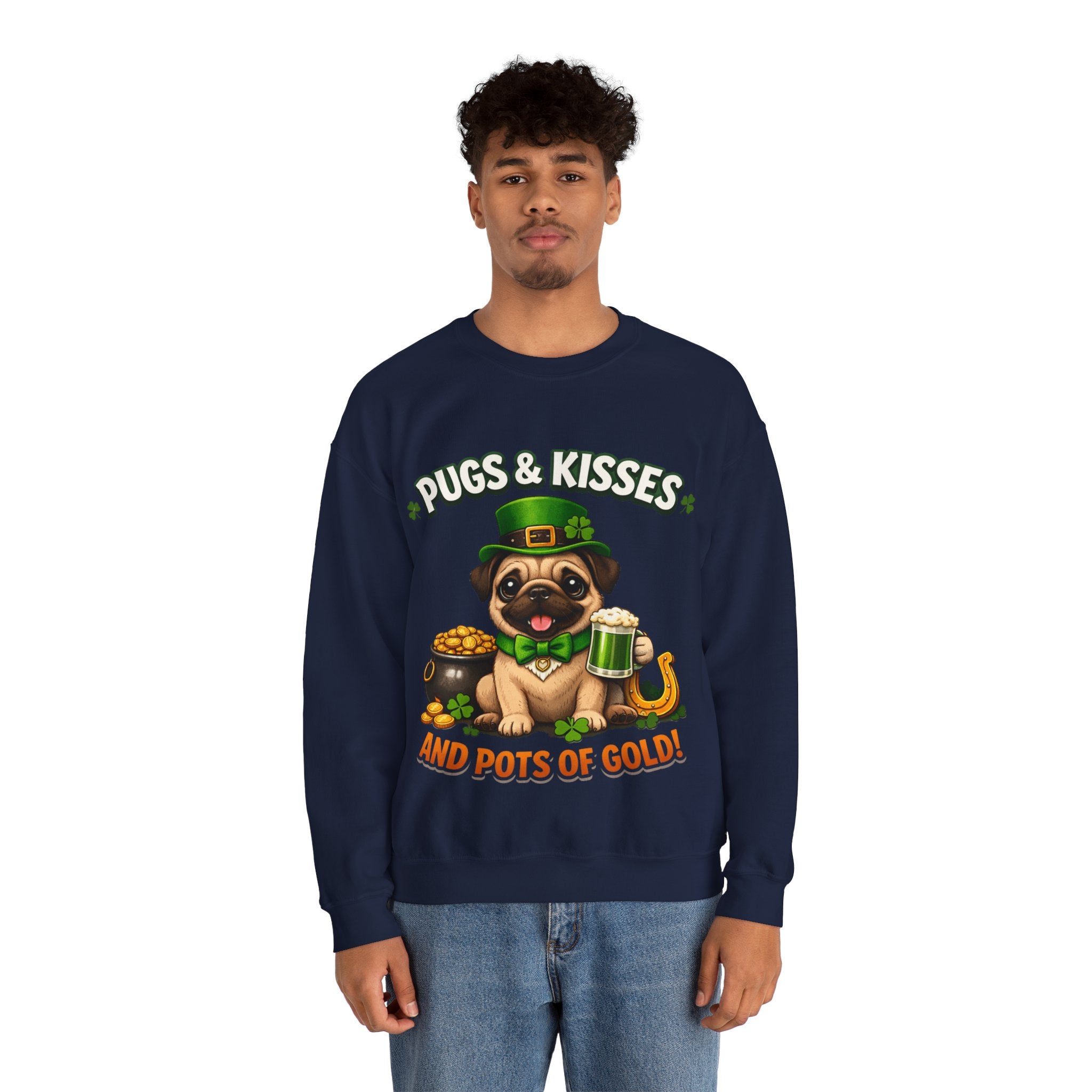 Pug - Graphic Crewneck Sweatshirt