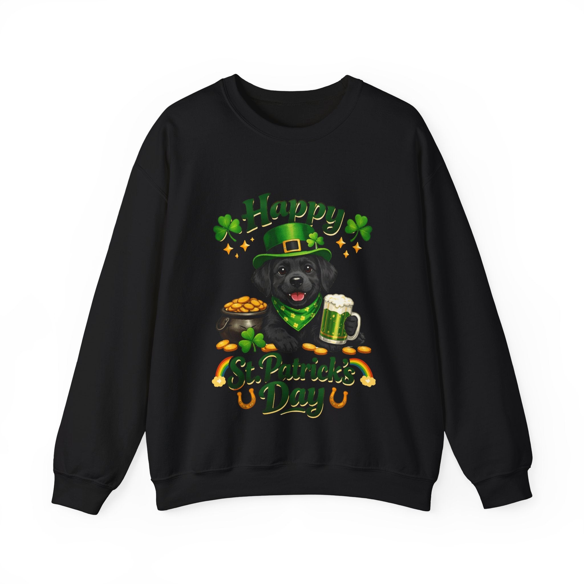 Black Labrador - Graphic Crewneck Sweatshirt