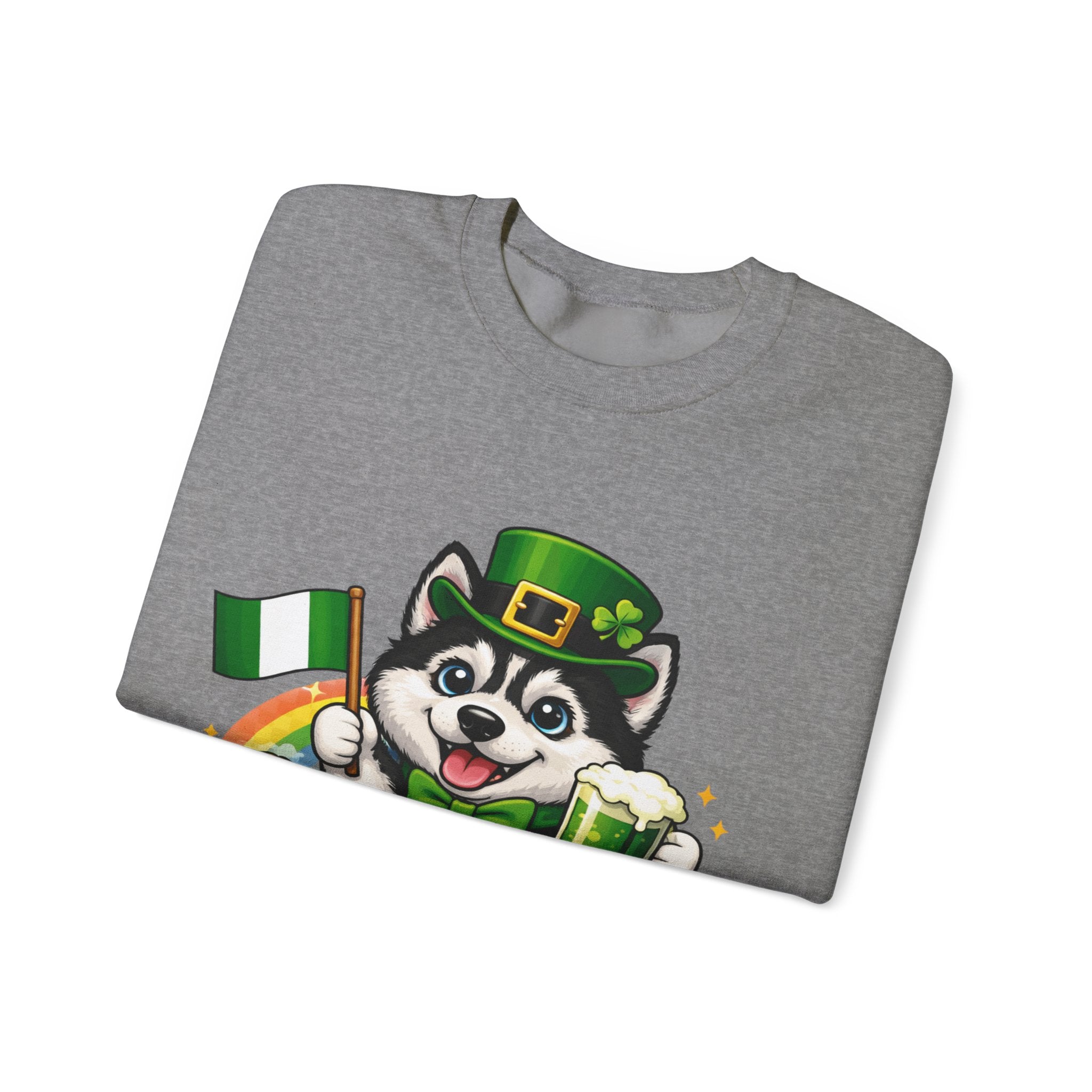 Siberian Husky - Graphic Crewneck Sweatshirt