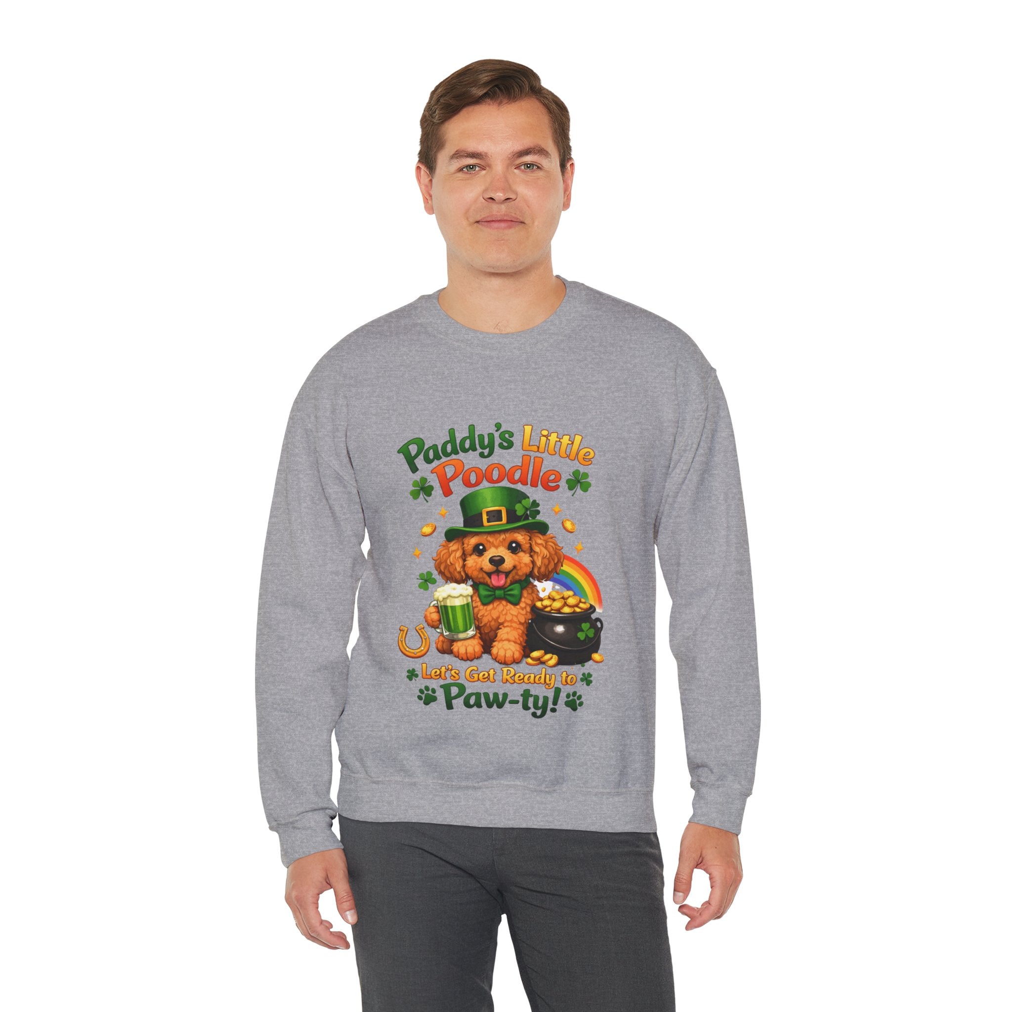 Poodle - Graphic Crewneck Sweatshirt