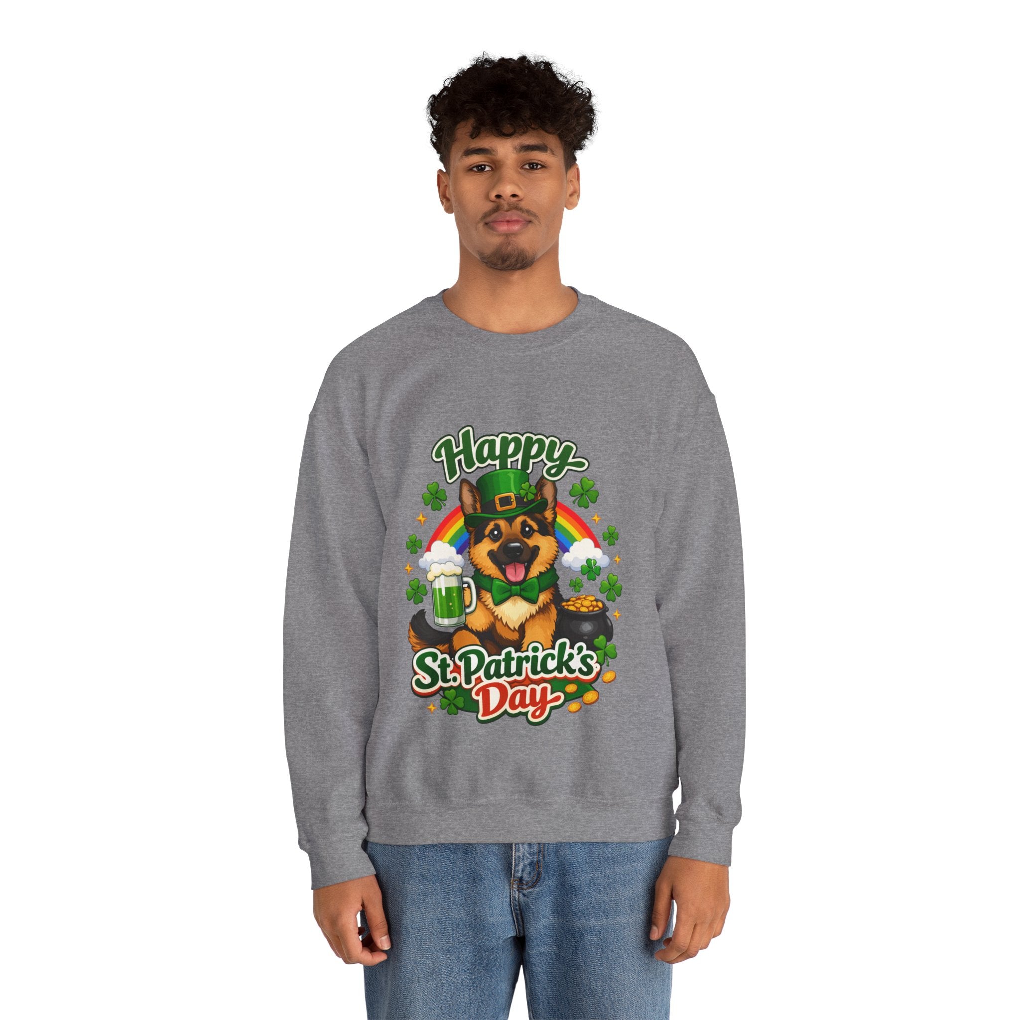German Shepherd - Graphic Crewneck Sweatshirt