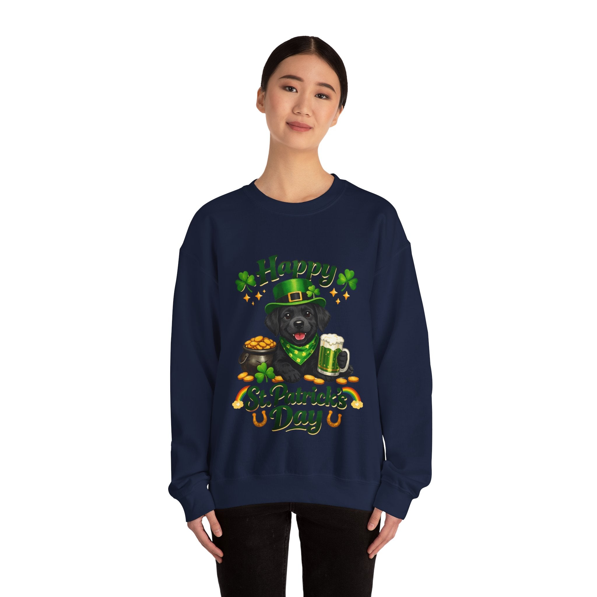 Black Labrador - Graphic Crewneck Sweatshirt
