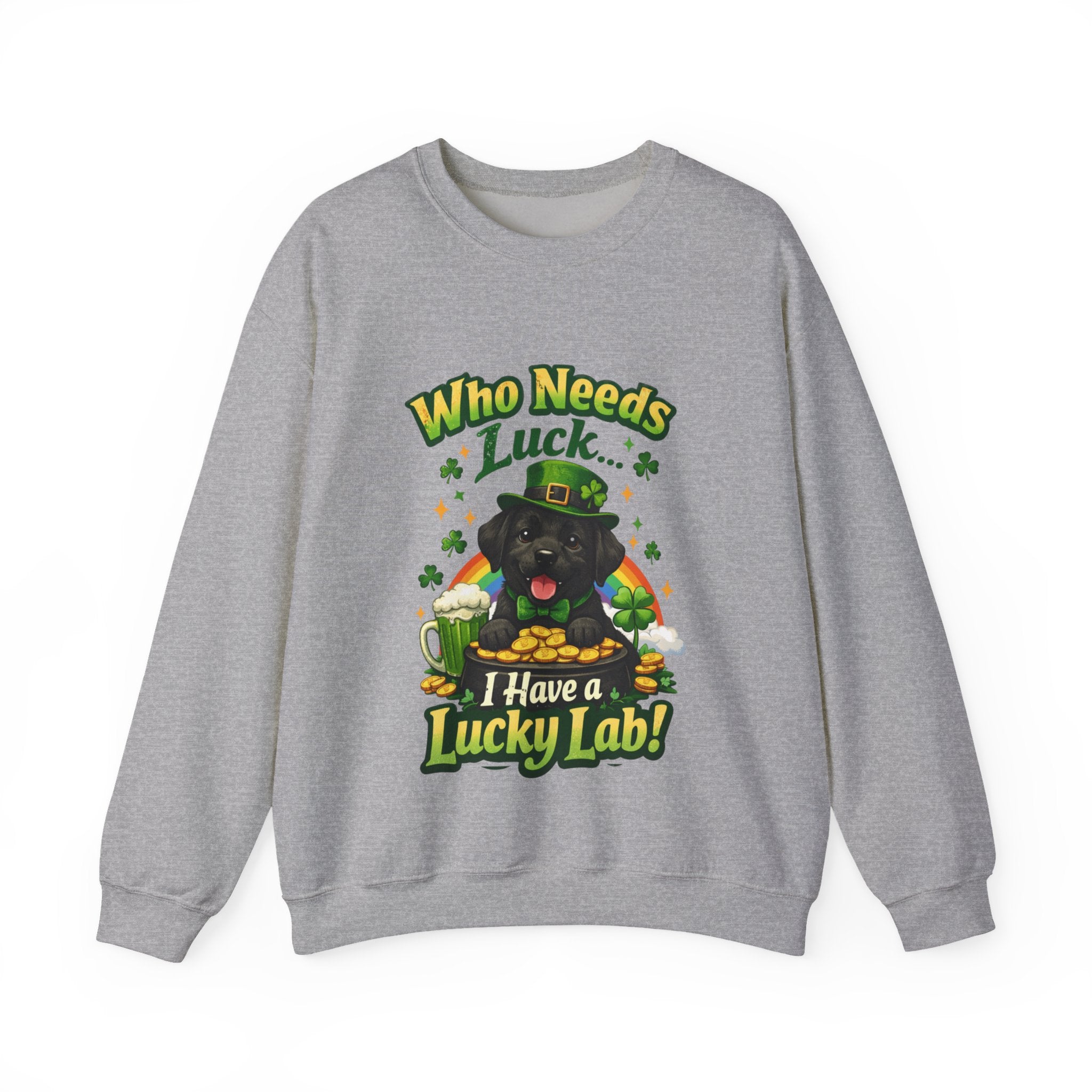 Black Labrador - Graphic Crewneck Sweatshirt