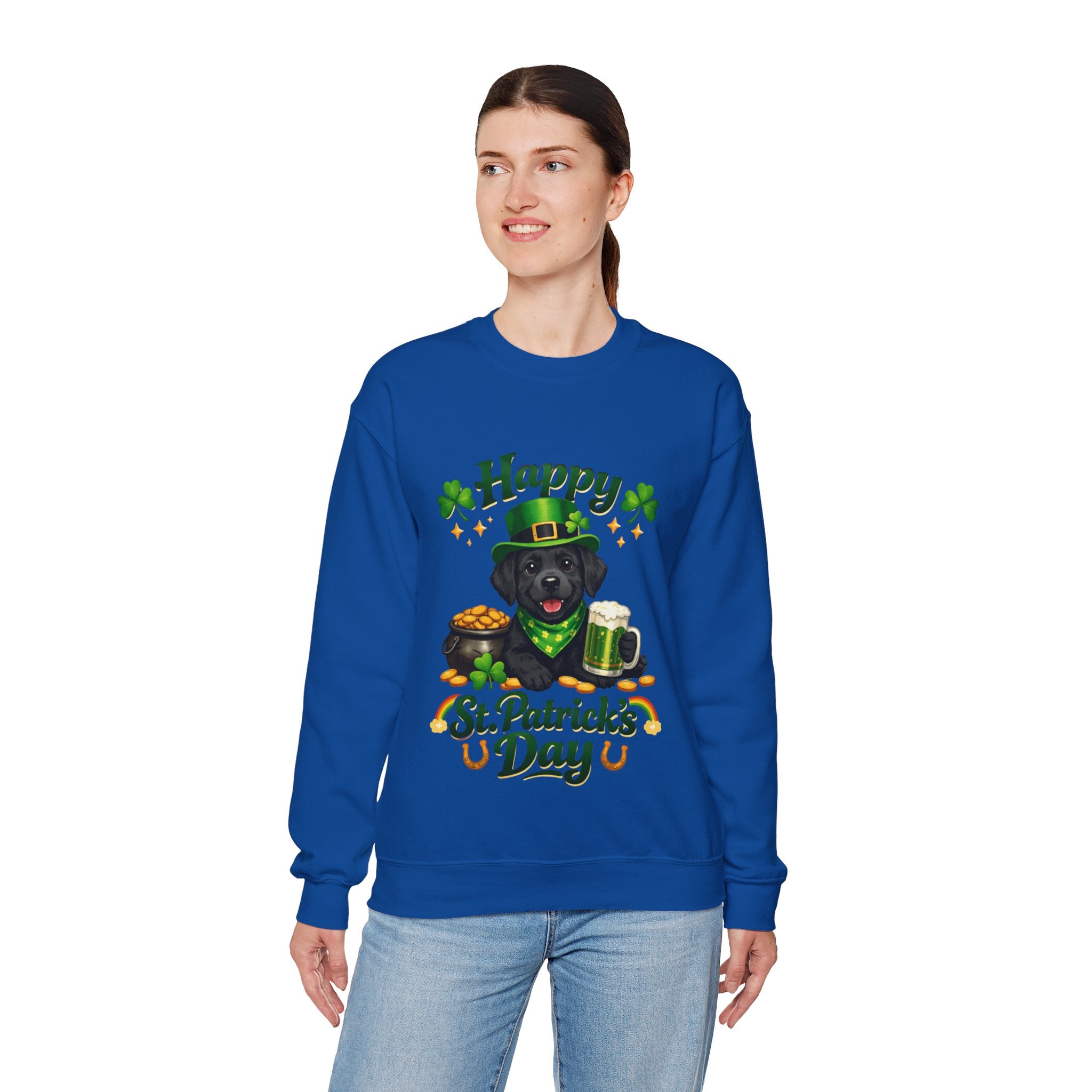 Black Labrador - Graphic Crewneck Sweatshirt