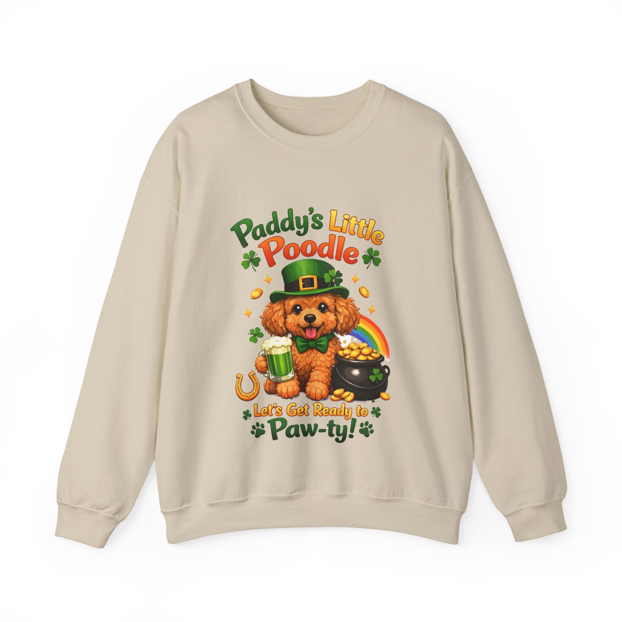 Poodle - Graphic Crewneck Sweatshirt