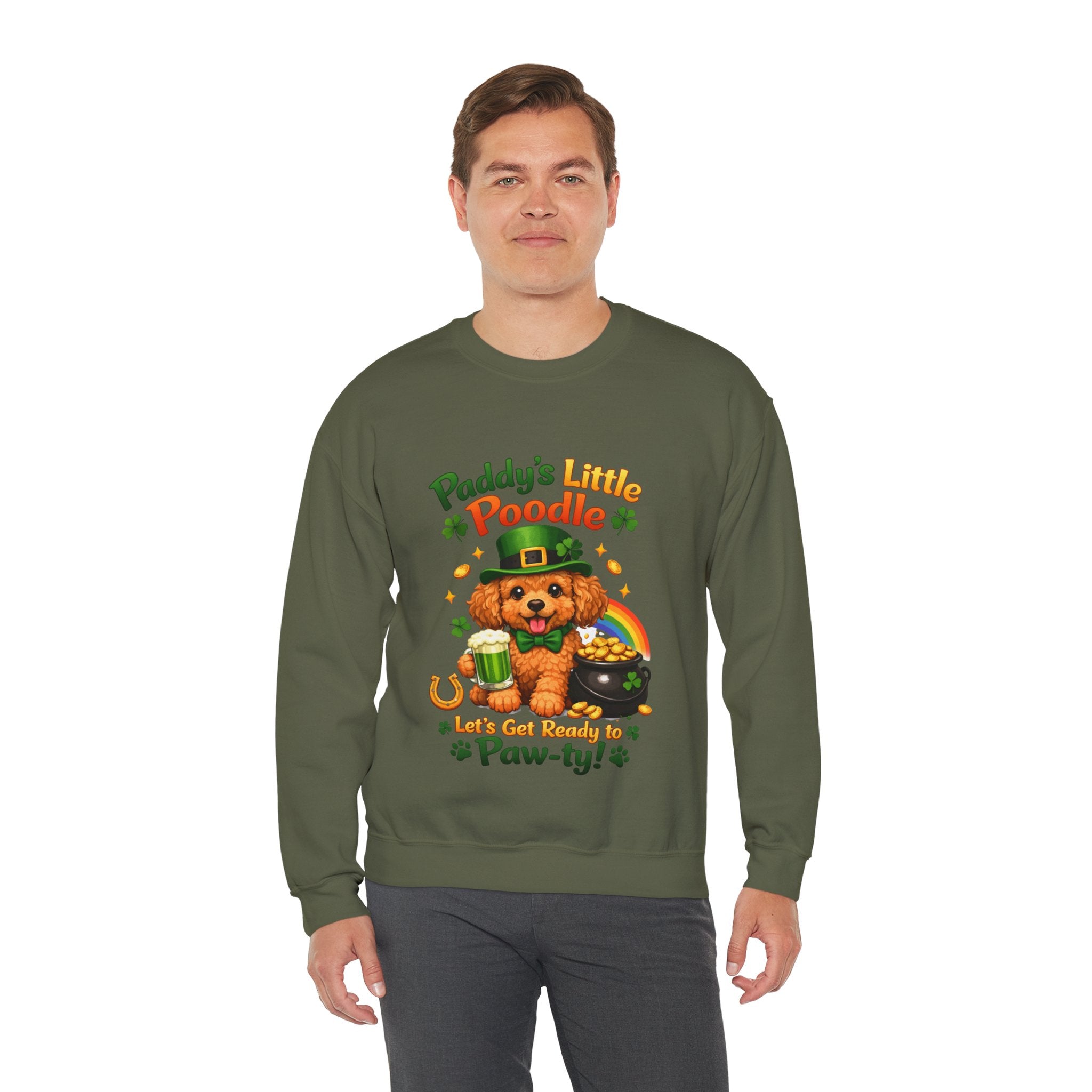 Poodle - Graphic Crewneck Sweatshirt