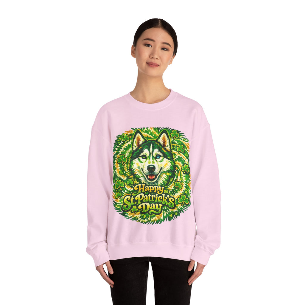 Siberian Husky - Graphic Crewneck Sweatshirt