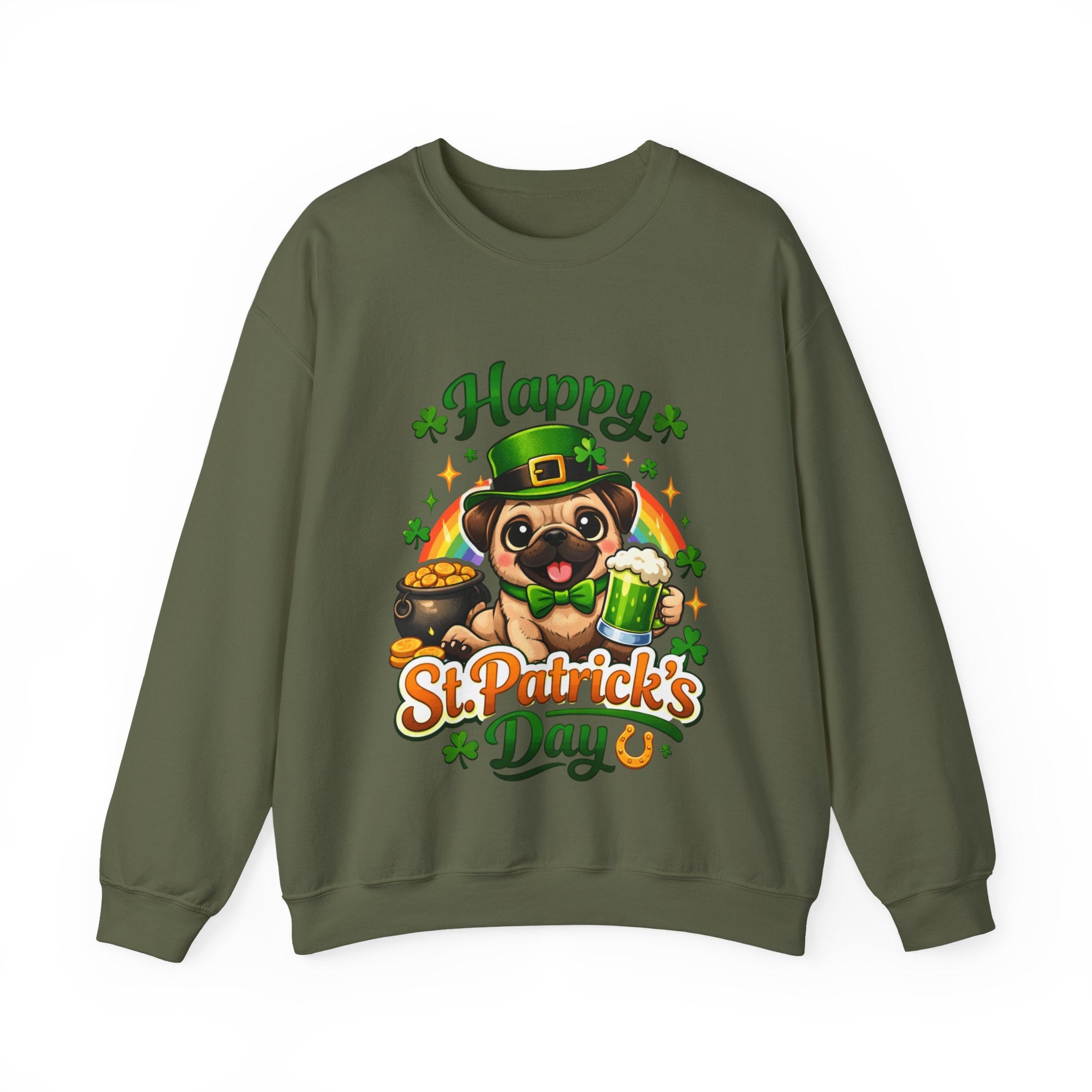 Pug - Graphic Crewneck Sweatshirt