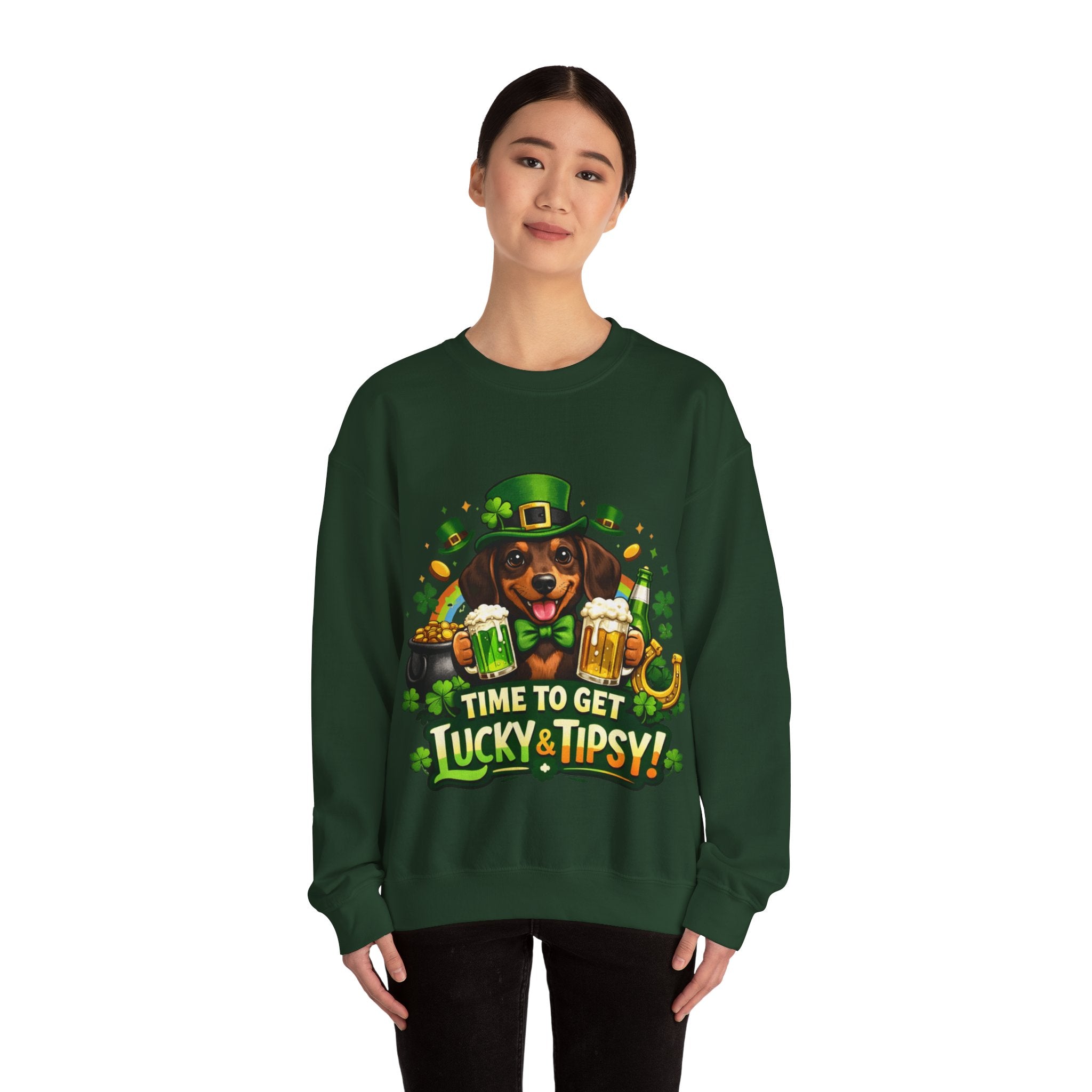 Dachshund - Graphic Crewneck Sweatshirt