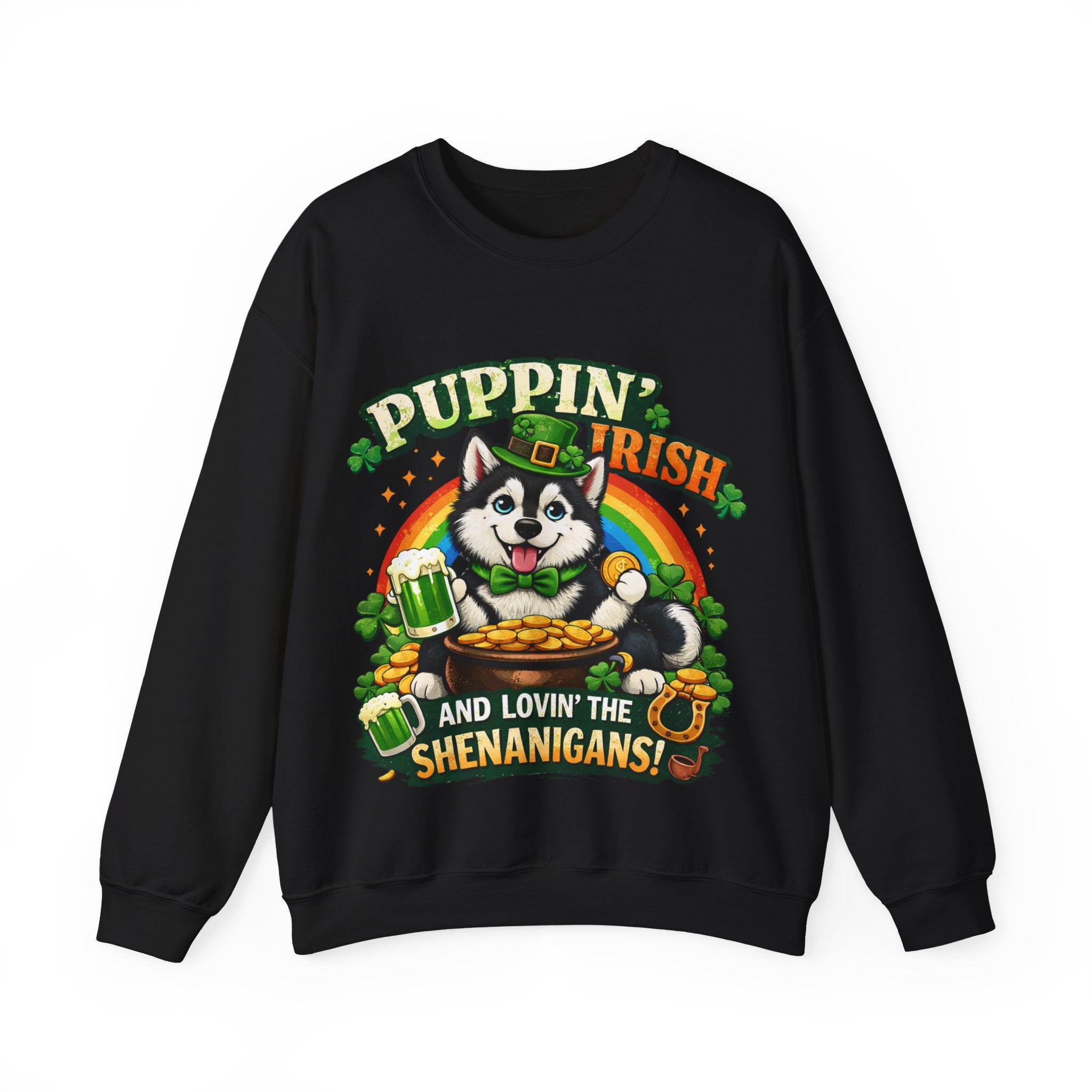 Siberian Husky - Graphic Crewneck Sweatshirt
