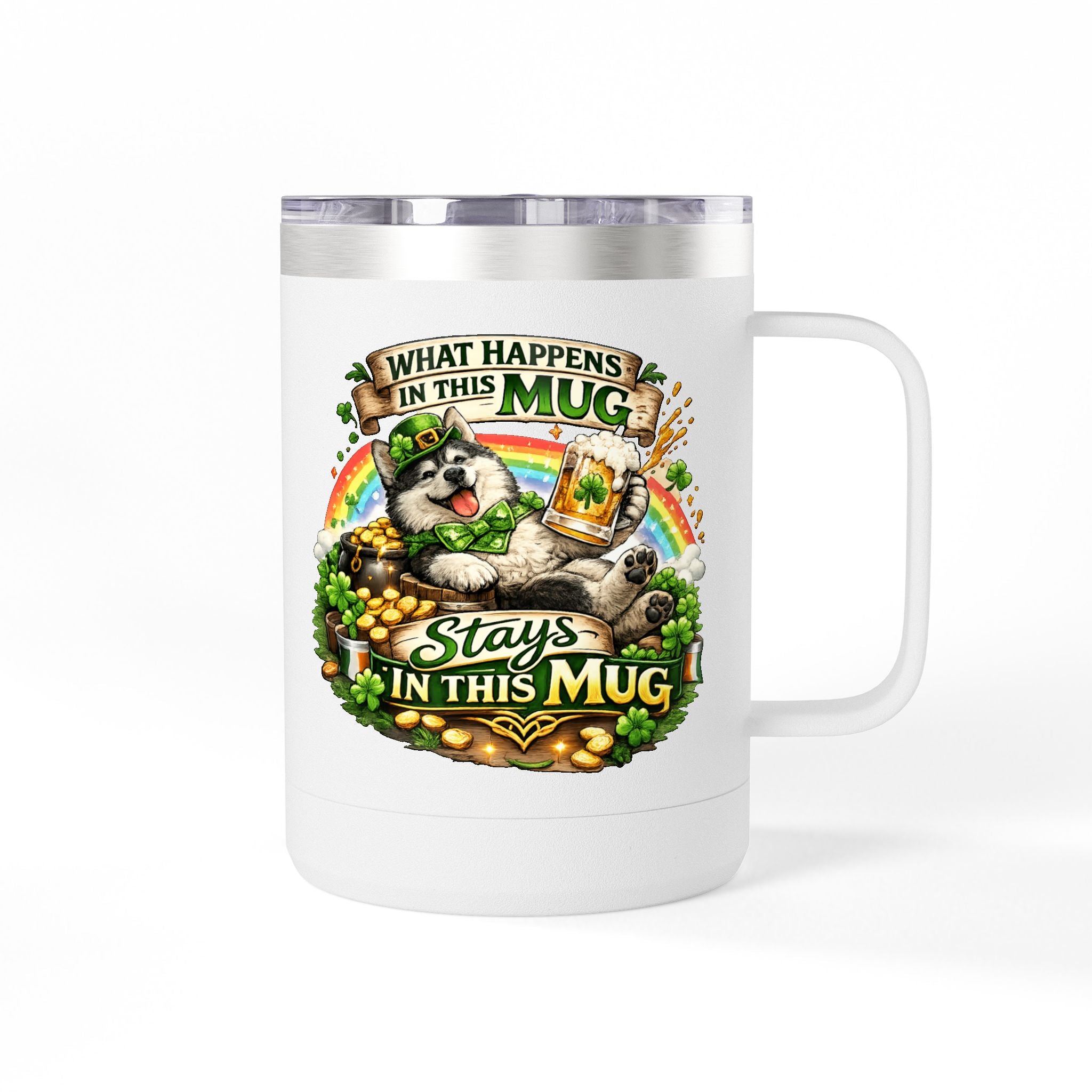 Siberian Husky - 15oz Tumbler