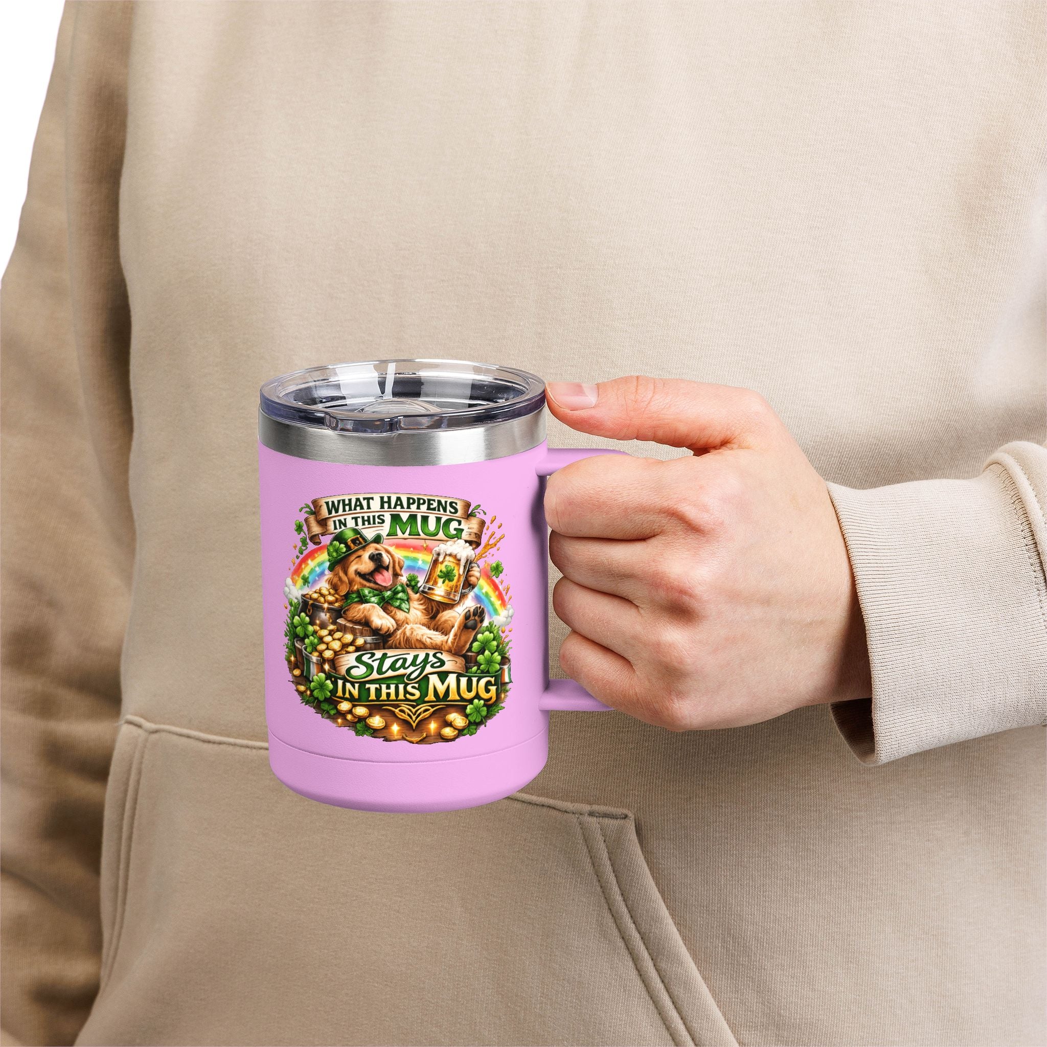Golden Retriever - 15oz Tumbler
