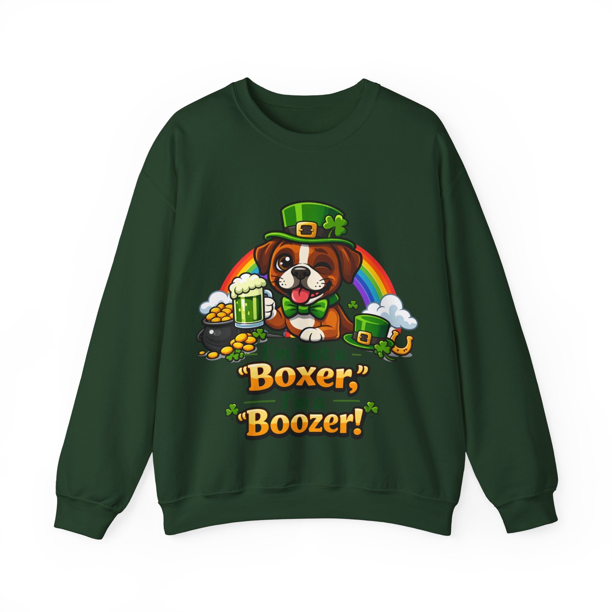 Boxer - Graphic Crewneck Sweatshirt