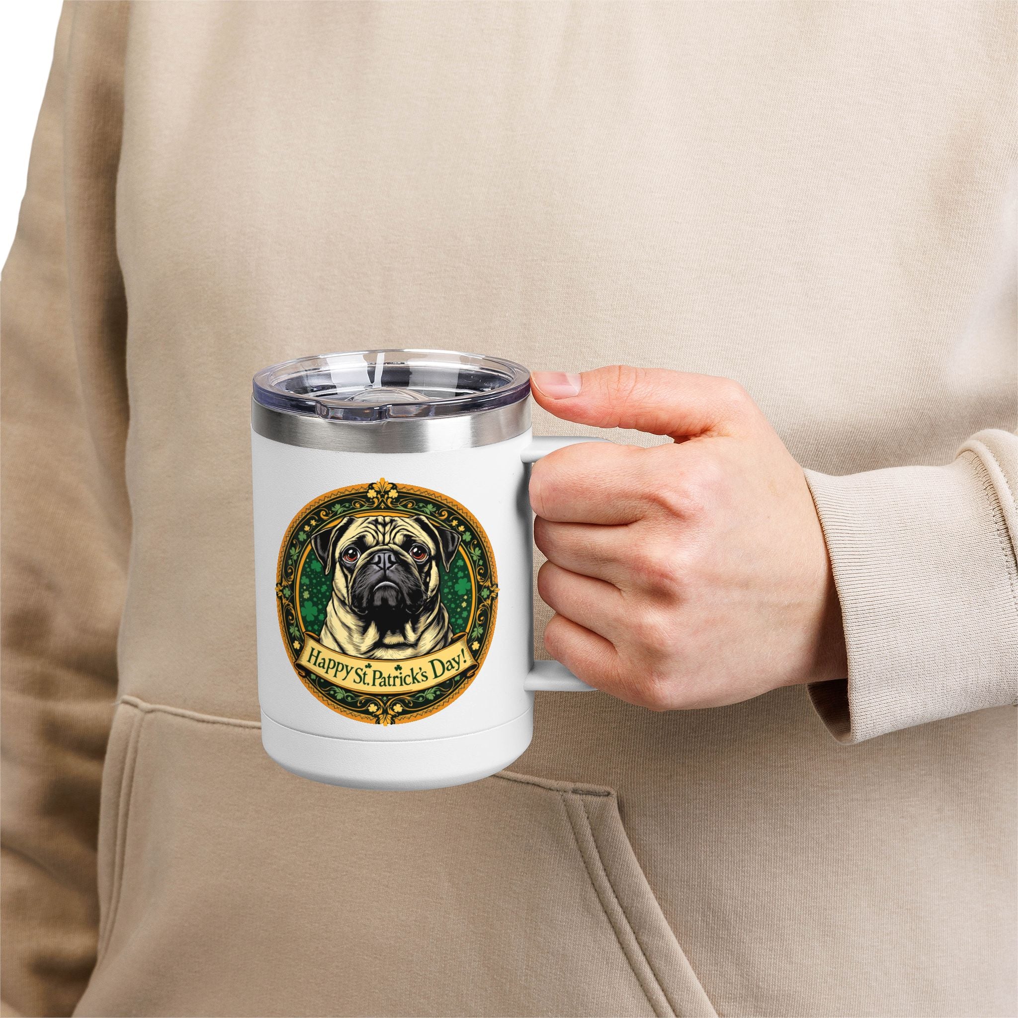 Pug - 15oz Tumbler
