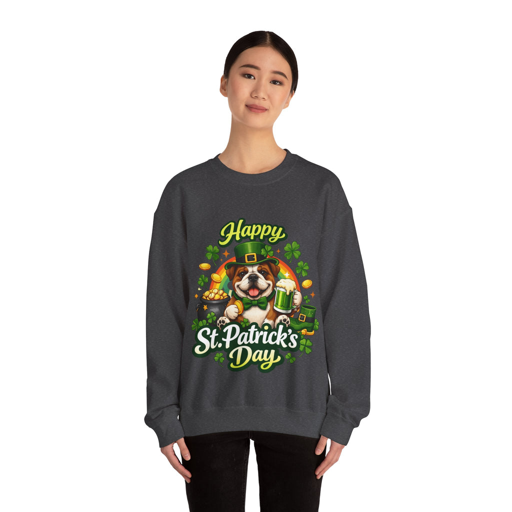 Bulldog - Graphic Crewneck Sweatshirt