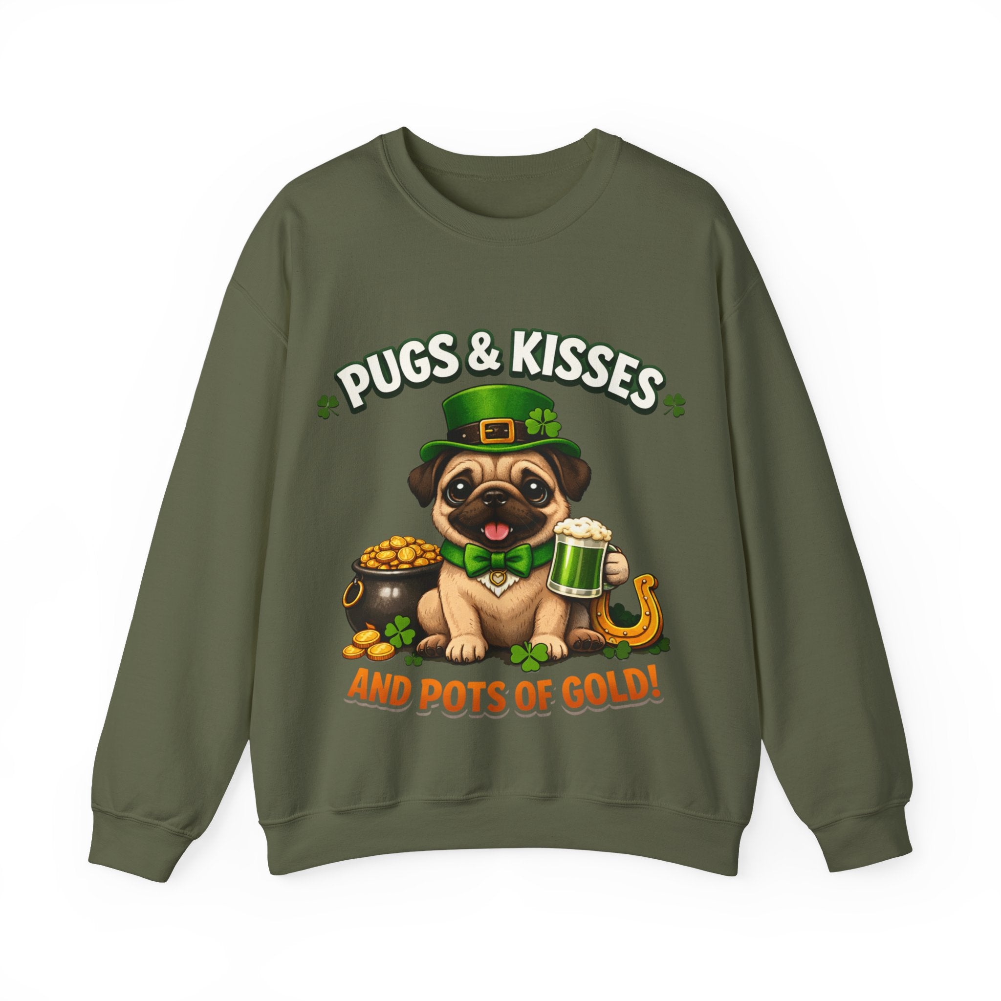 Pug - Graphic Crewneck Sweatshirt