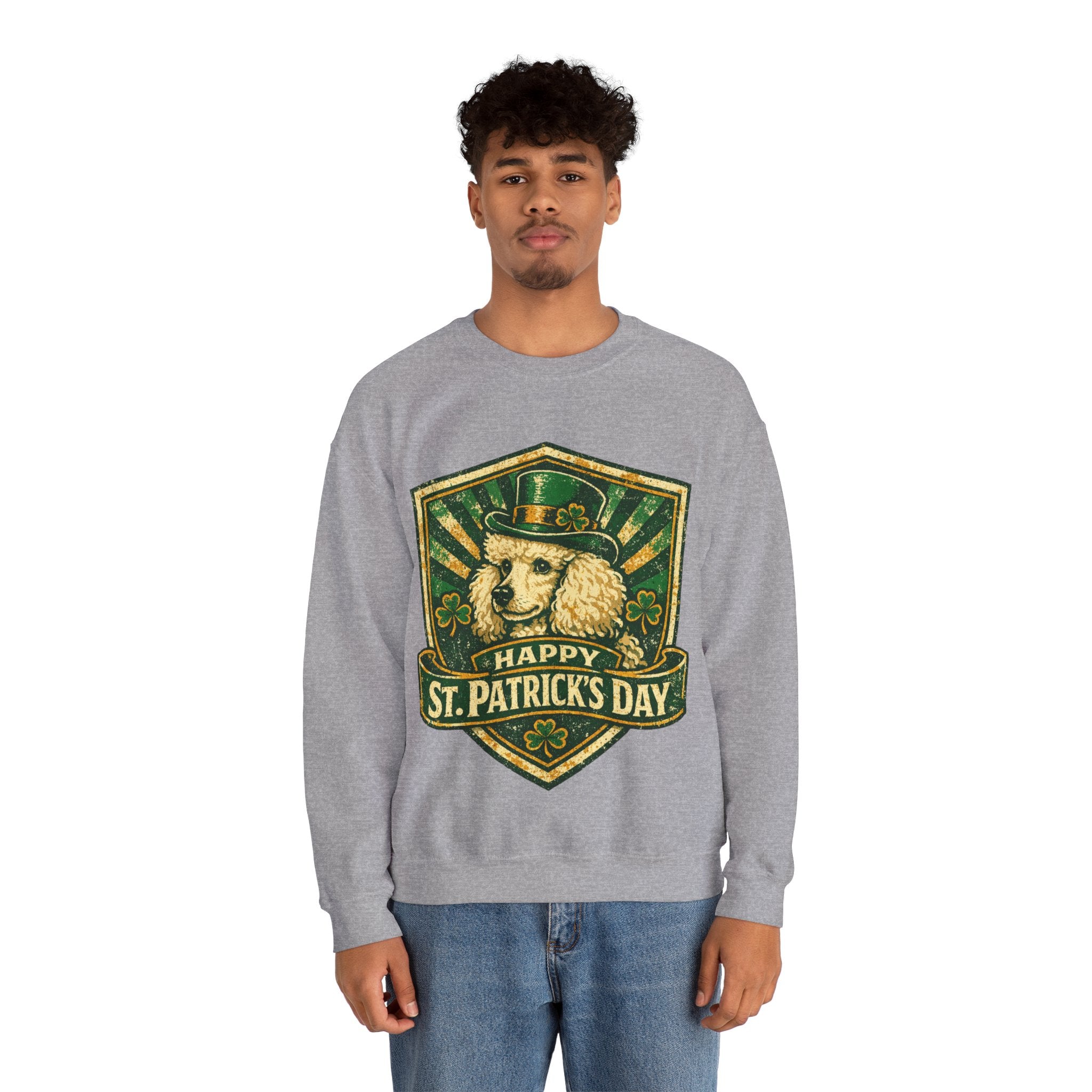 Poodle - Graphic Crewneck Sweatshirt