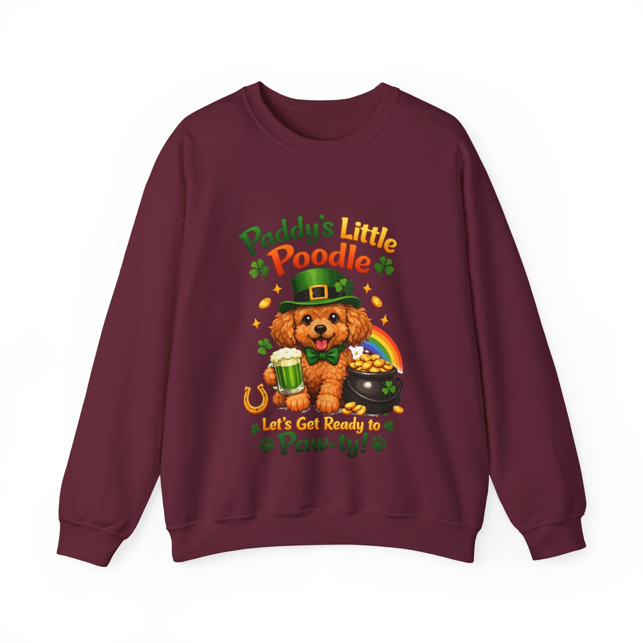 Poodle - Graphic Crewneck Sweatshirt