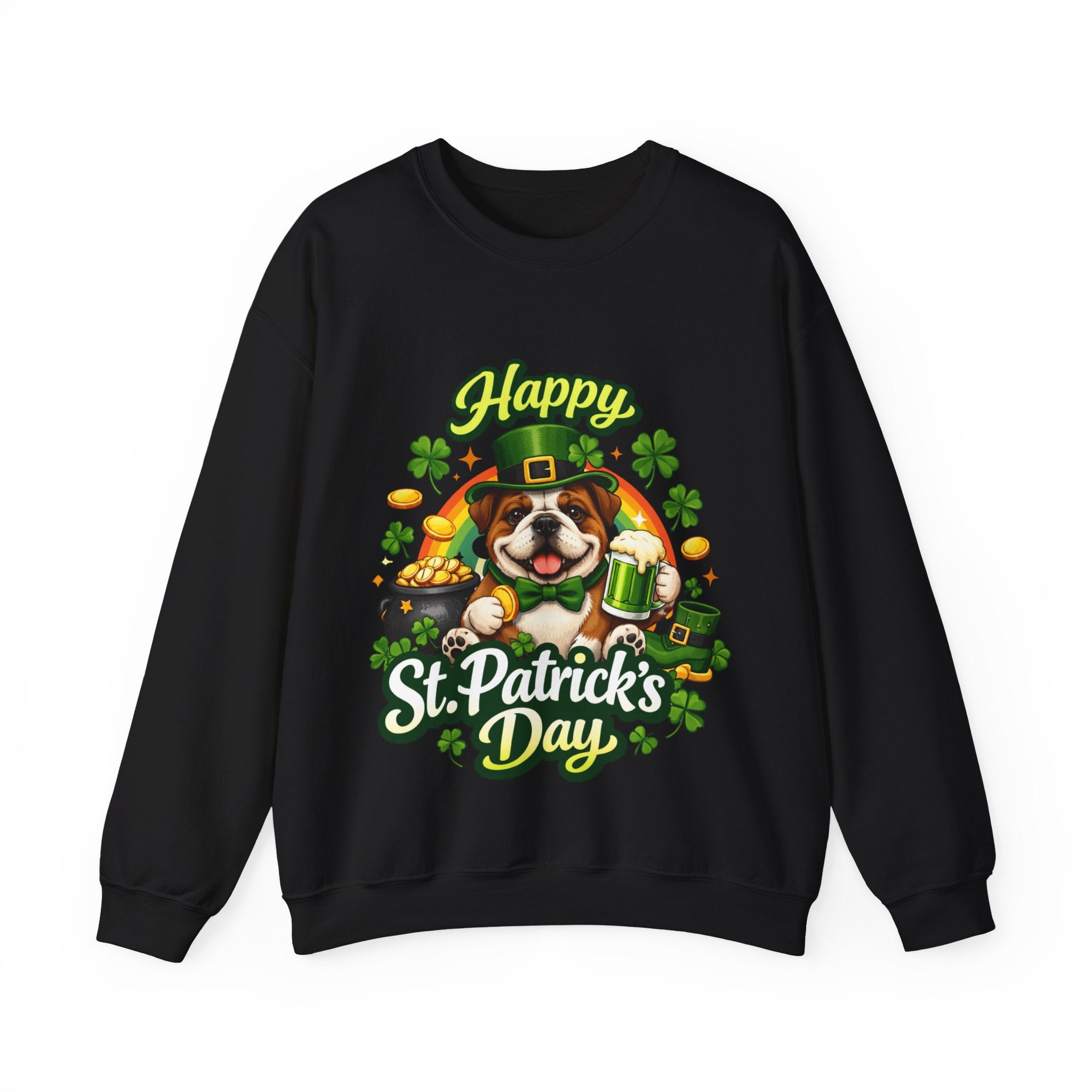 Bulldog - Graphic Crewneck Sweatshirt