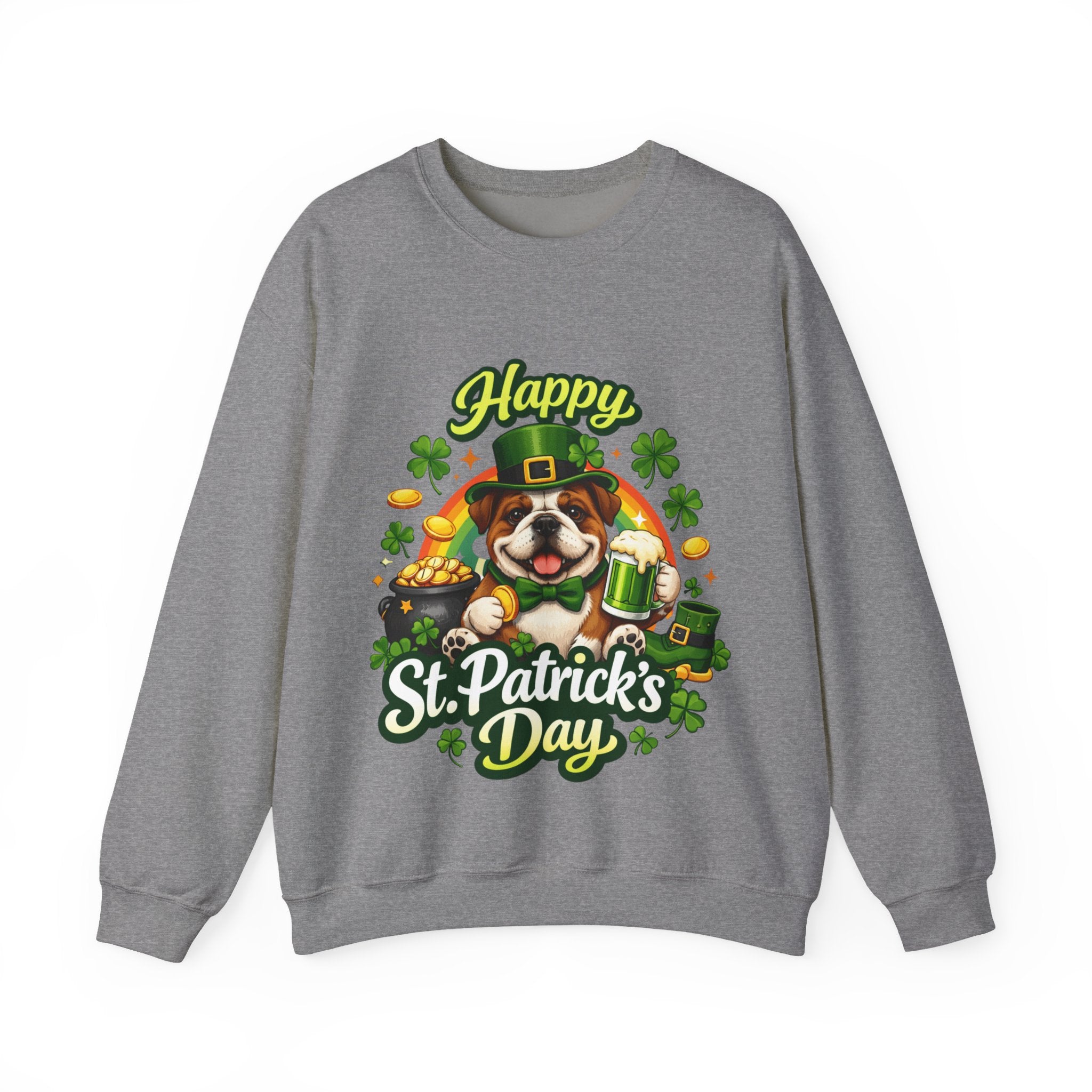Bulldog - Graphic Crewneck Sweatshirt