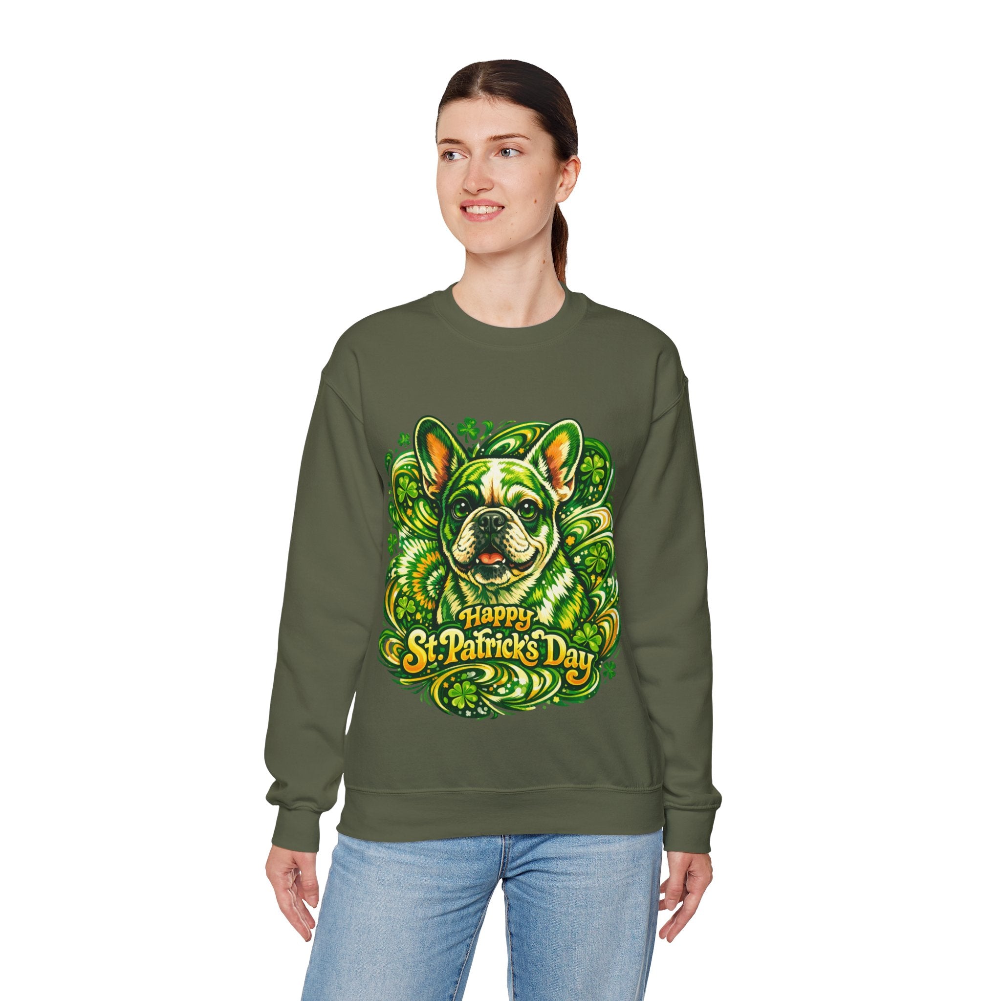 Frenchie - Graphic Crewneck Sweatshirt