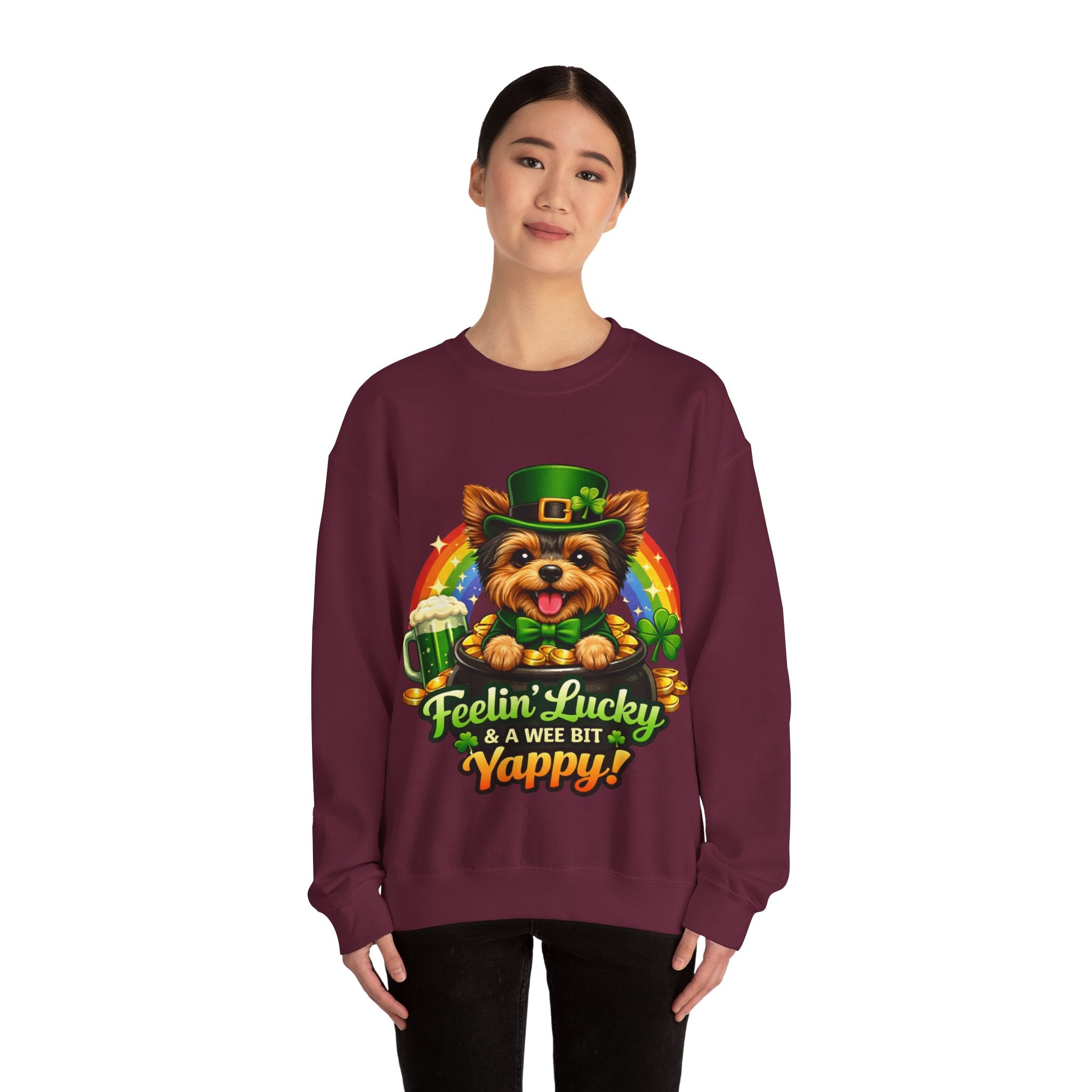 Yorkie - Graphic Crewneck Sweatshirt