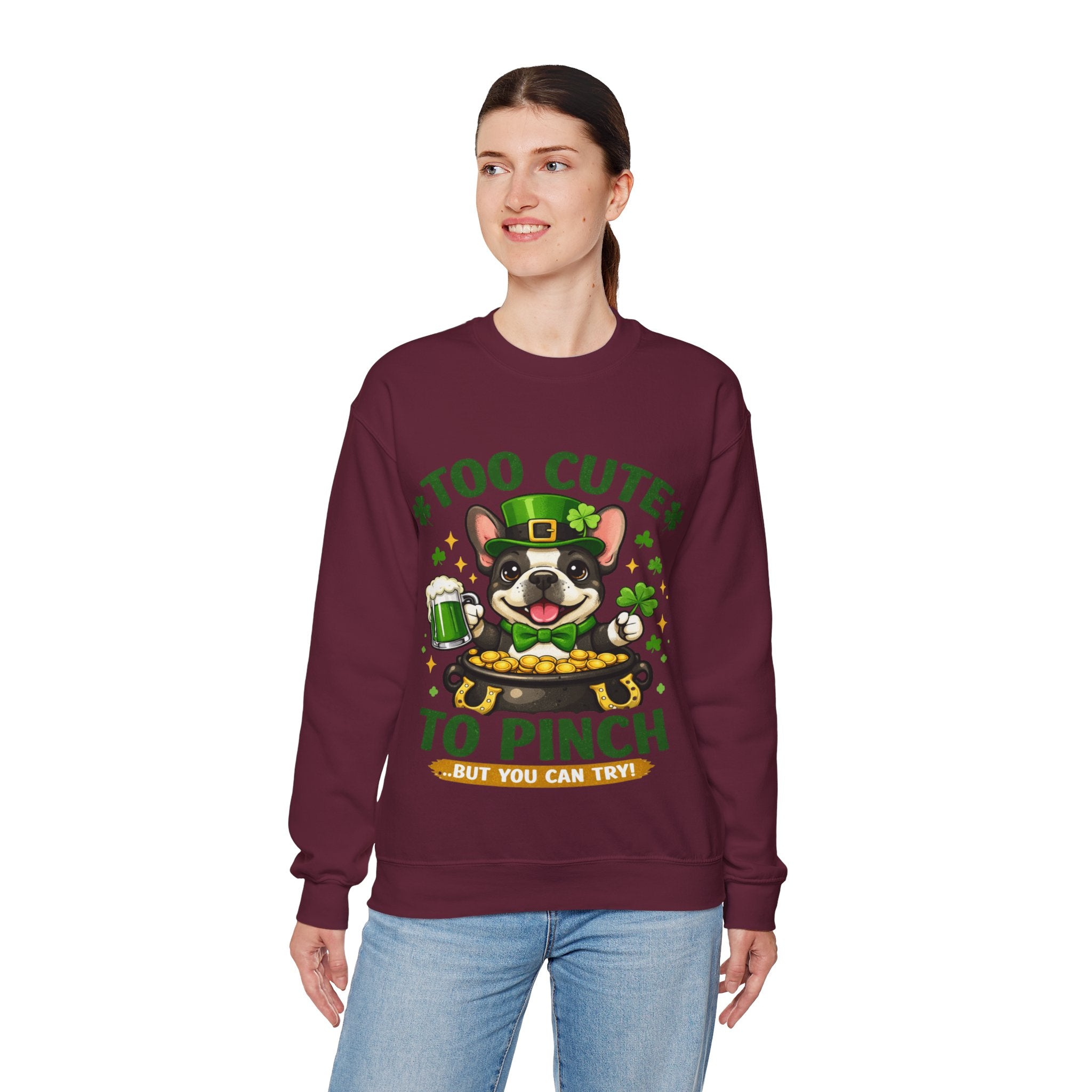 Frenchie - Graphic Crewneck Sweatshirt