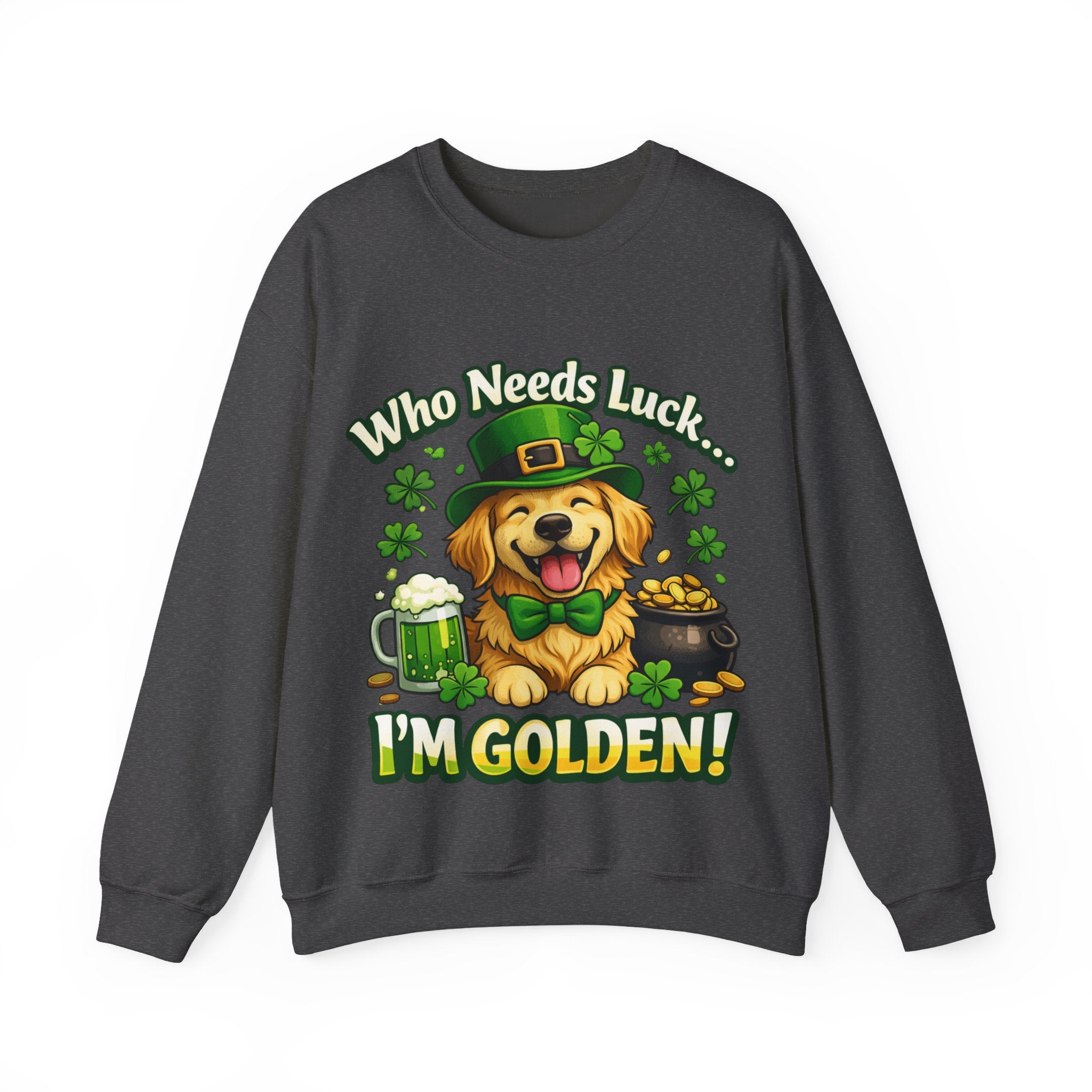Golden Retriever - Graphic Crewneck Sweatshirt