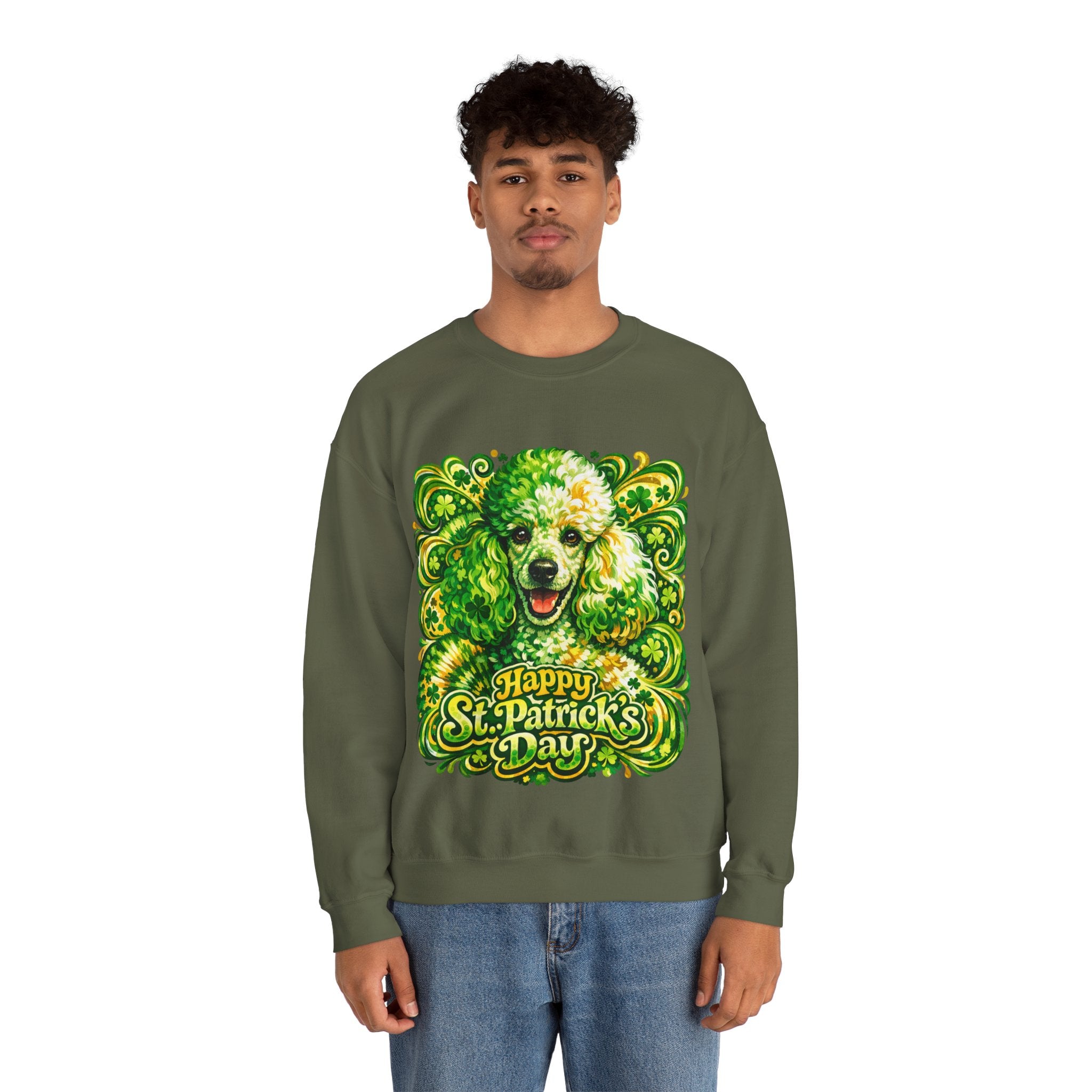 Poodle - Graphic Crewneck Sweatshirt