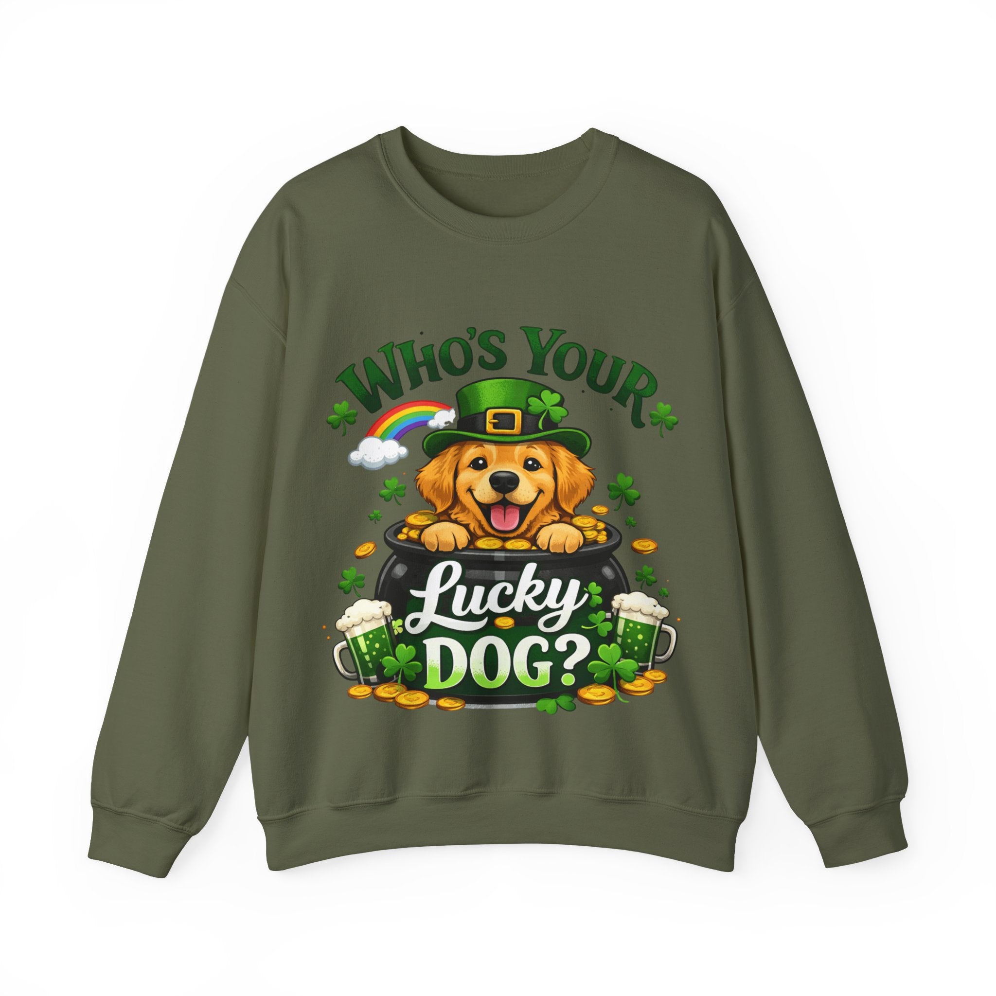 Golden Retriever - Graphic Crewneck Sweatshirt