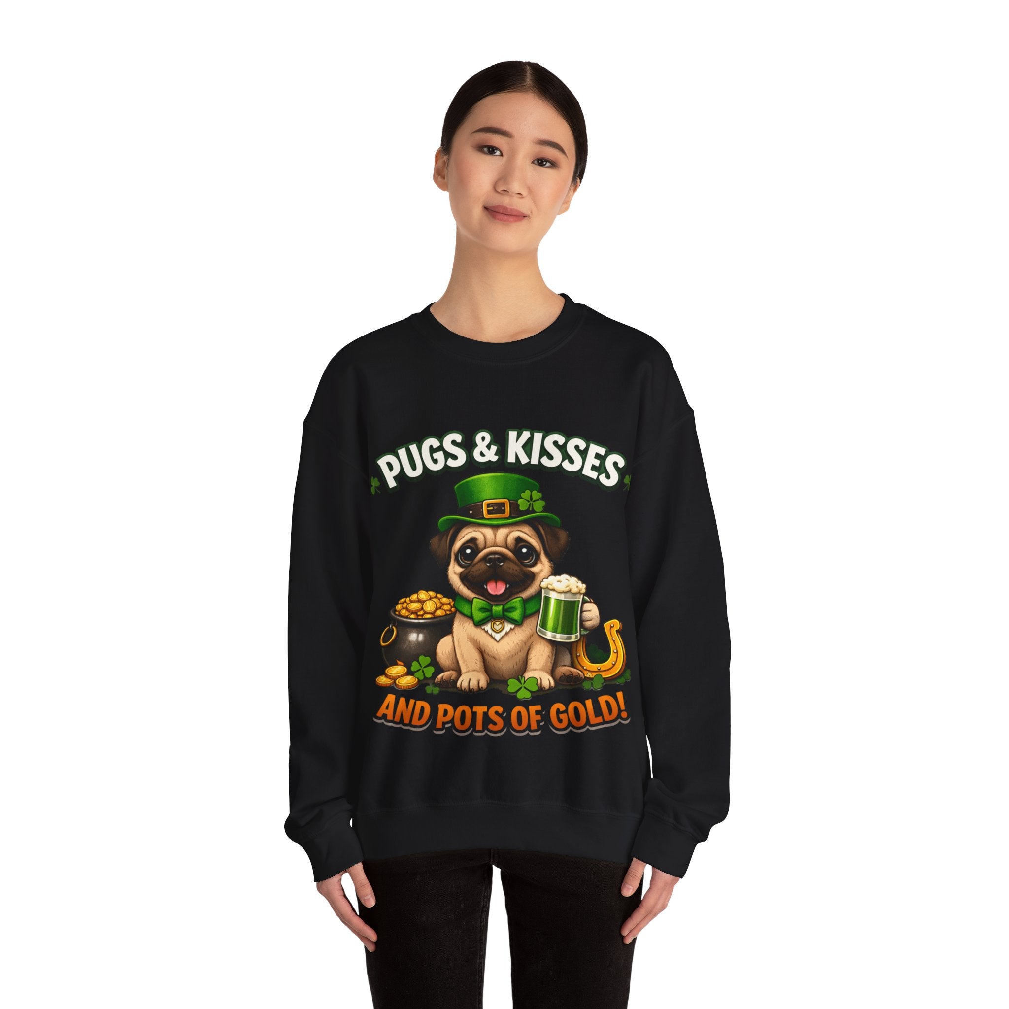 Pug - Graphic Crewneck Sweatshirt