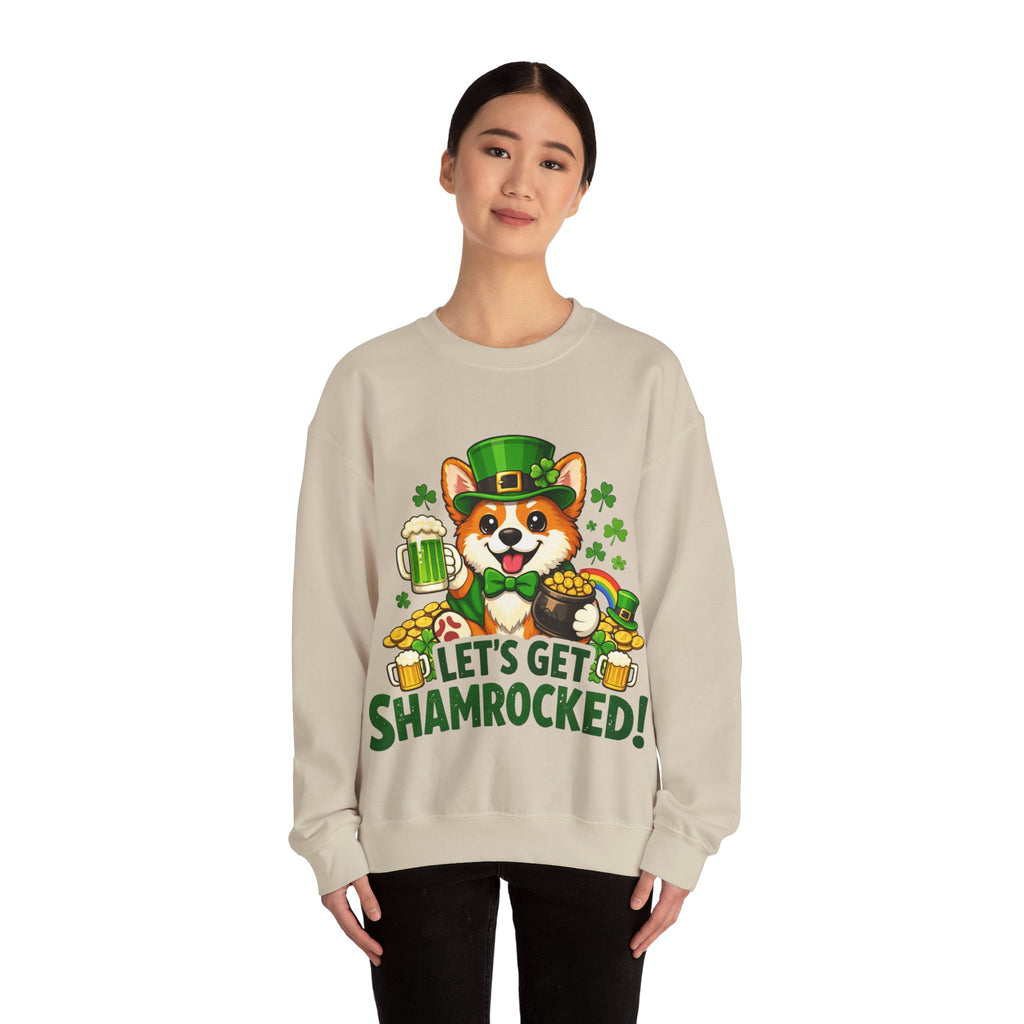 Corgi - Graphic Crewneck Sweatshirt