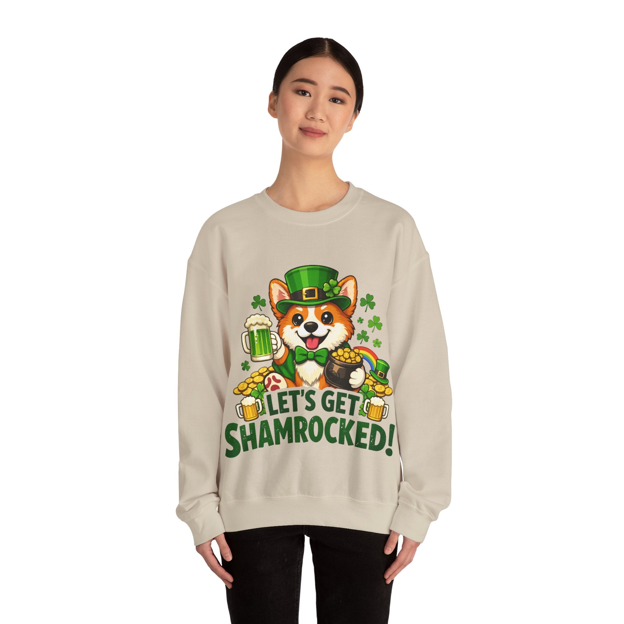 Corgi - Graphic Crewneck Sweatshirt