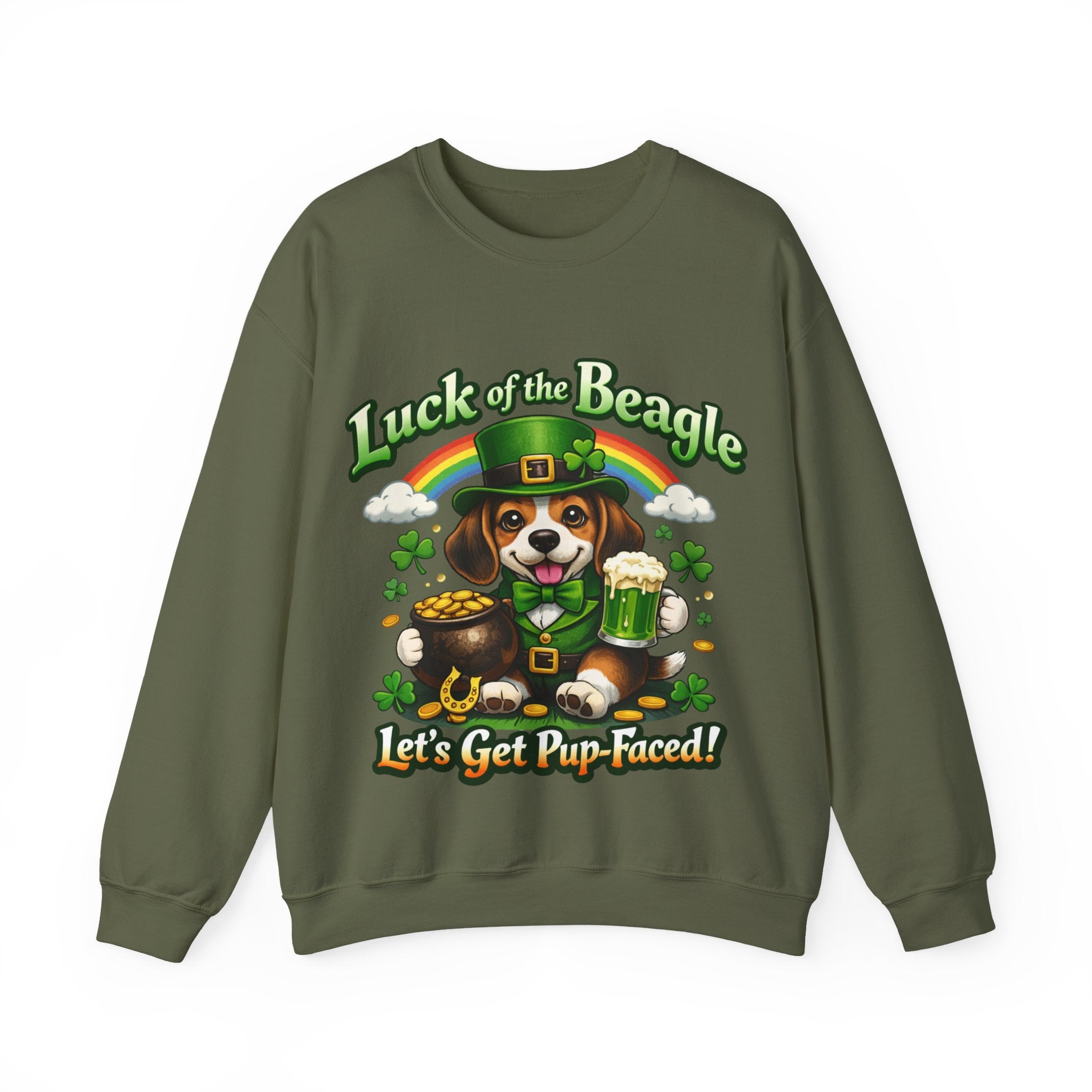 Beagle - Graphic Crewneck Sweatshirt