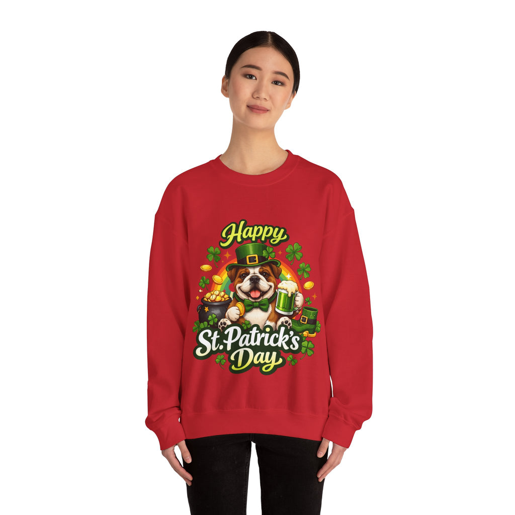 Bulldog - Graphic Crewneck Sweatshirt