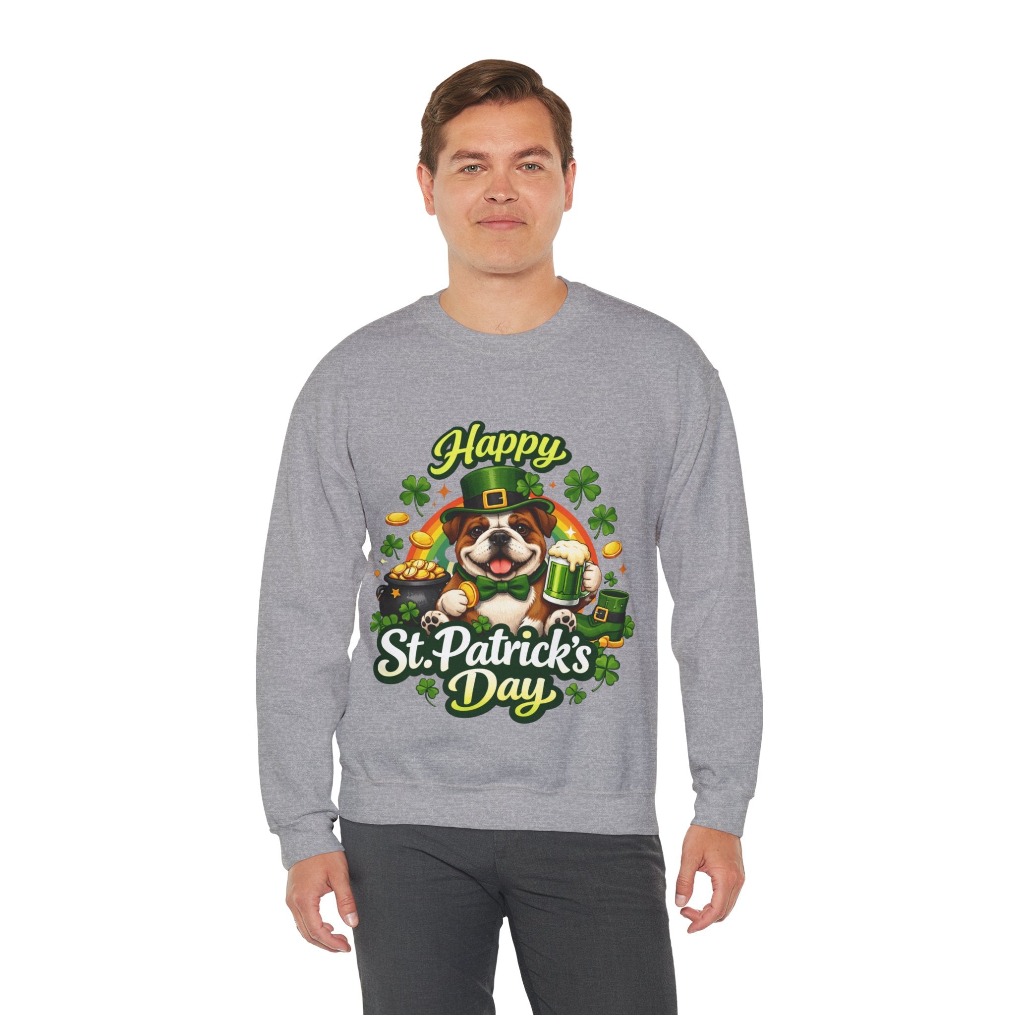 Bulldog - Graphic Crewneck Sweatshirt