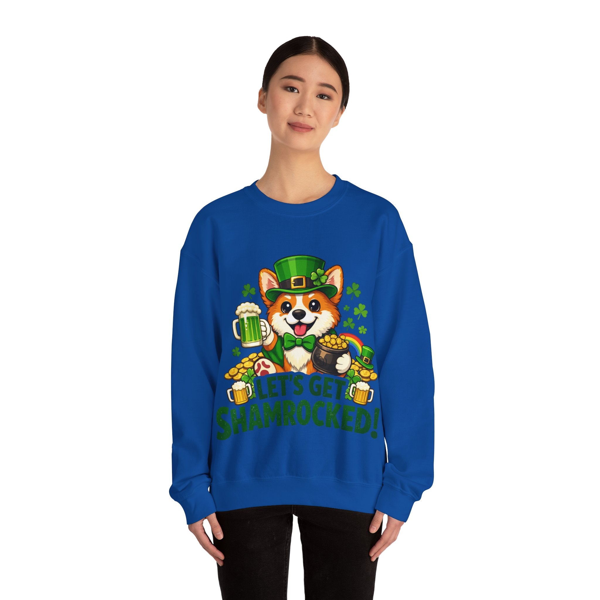 Corgi - Graphic Crewneck Sweatshirt