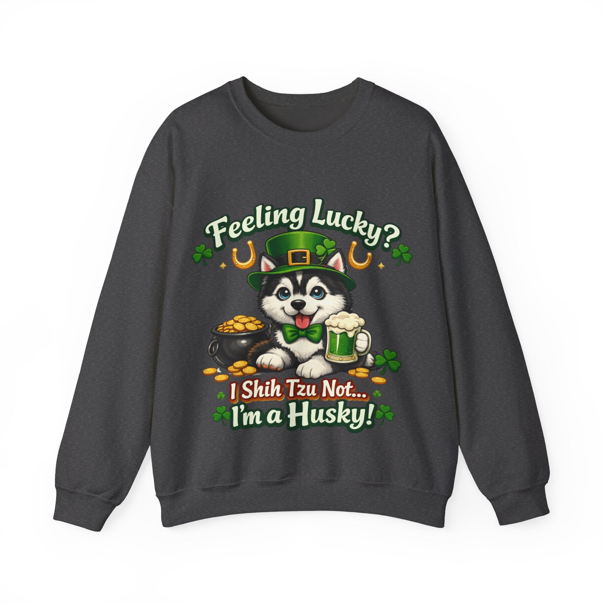 Siberian Husky - Graphic Crewneck Sweatshirt