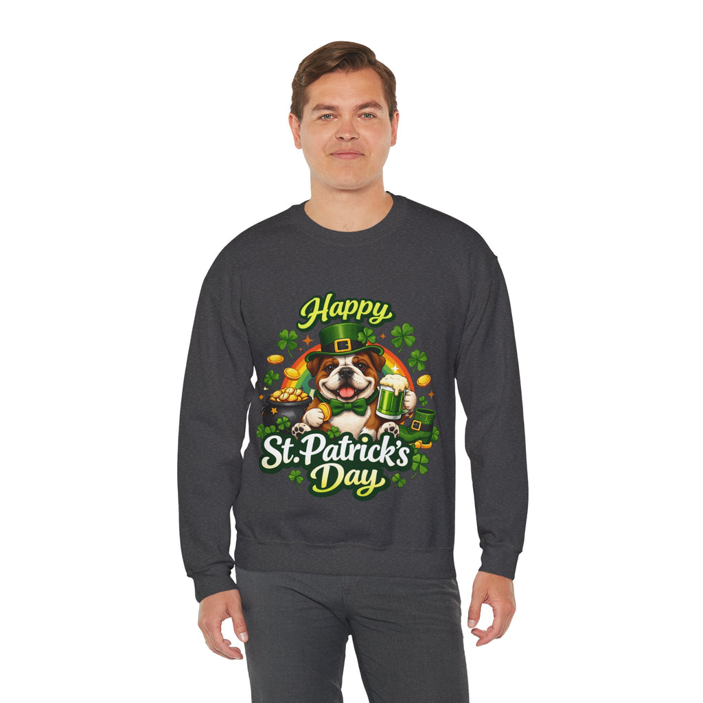 Bulldog - Graphic Crewneck Sweatshirt