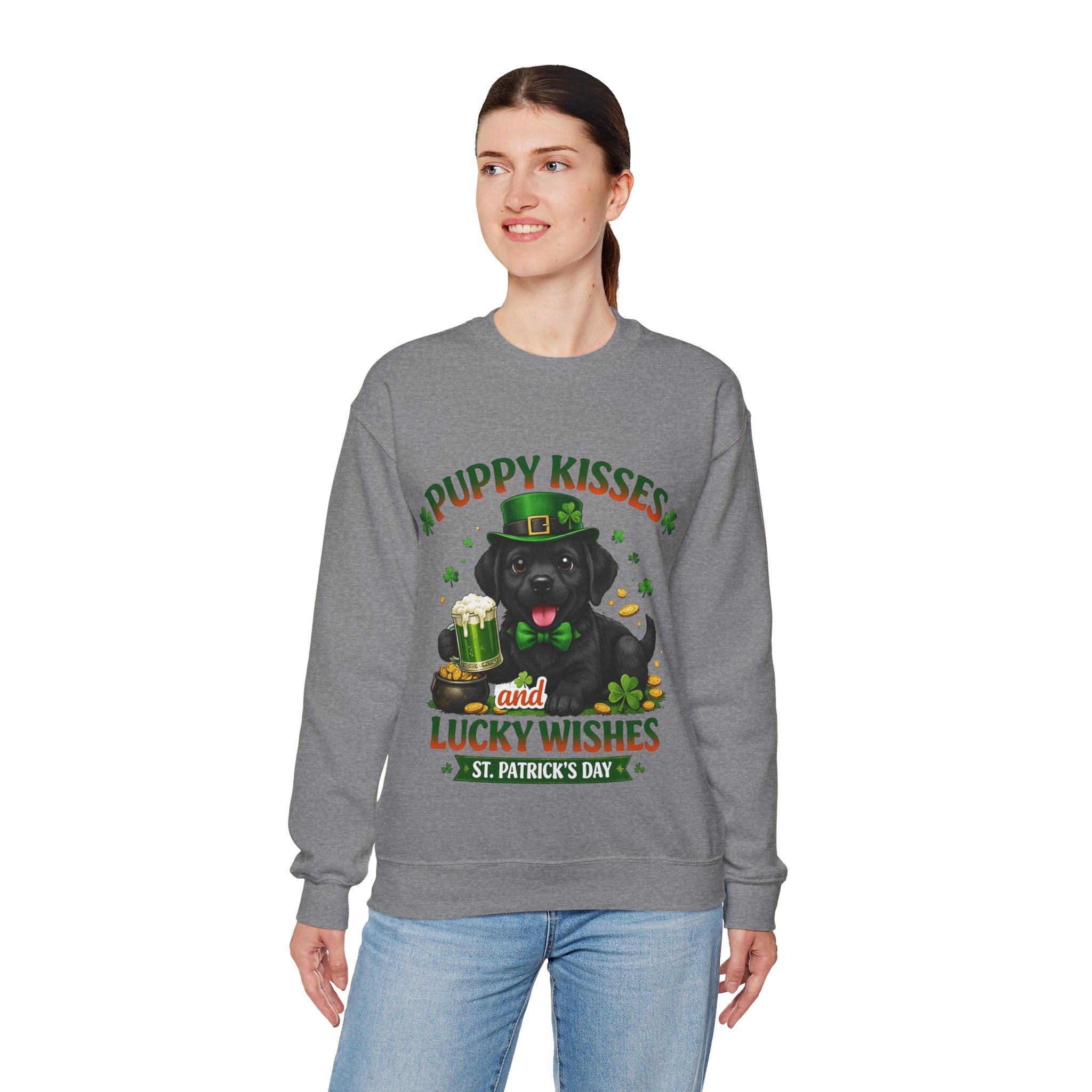 Black Labrador - Graphic Crewneck Sweatshirt