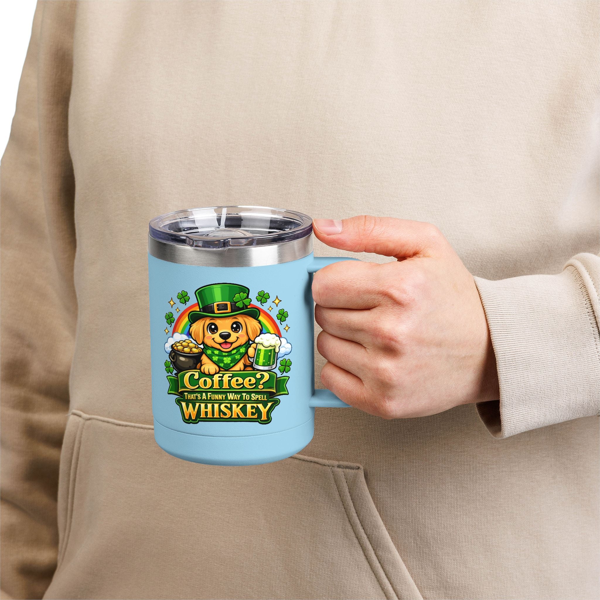 Golden Retriever - 15oz Tumbler