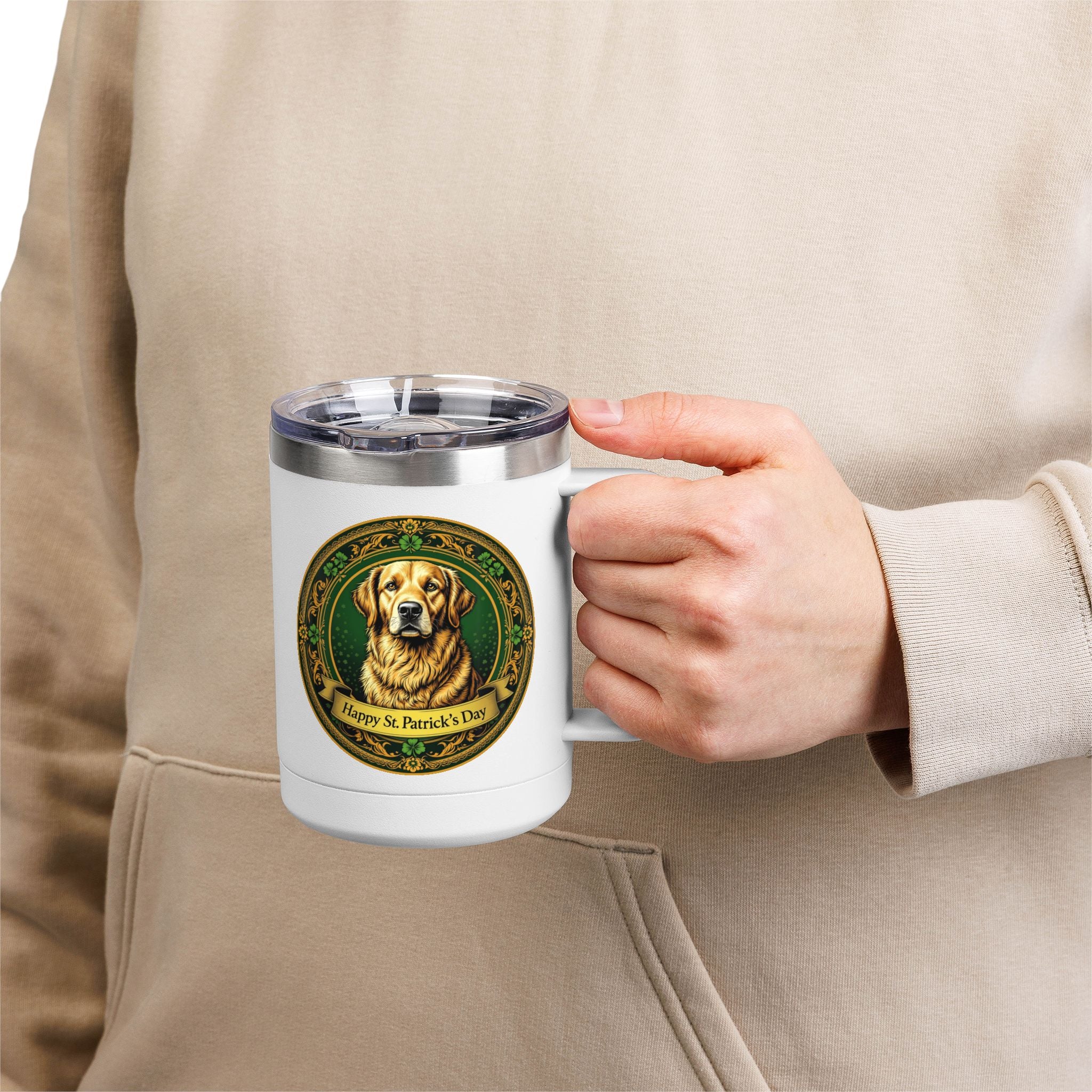 Golden Retriever - 15oz Tumbler