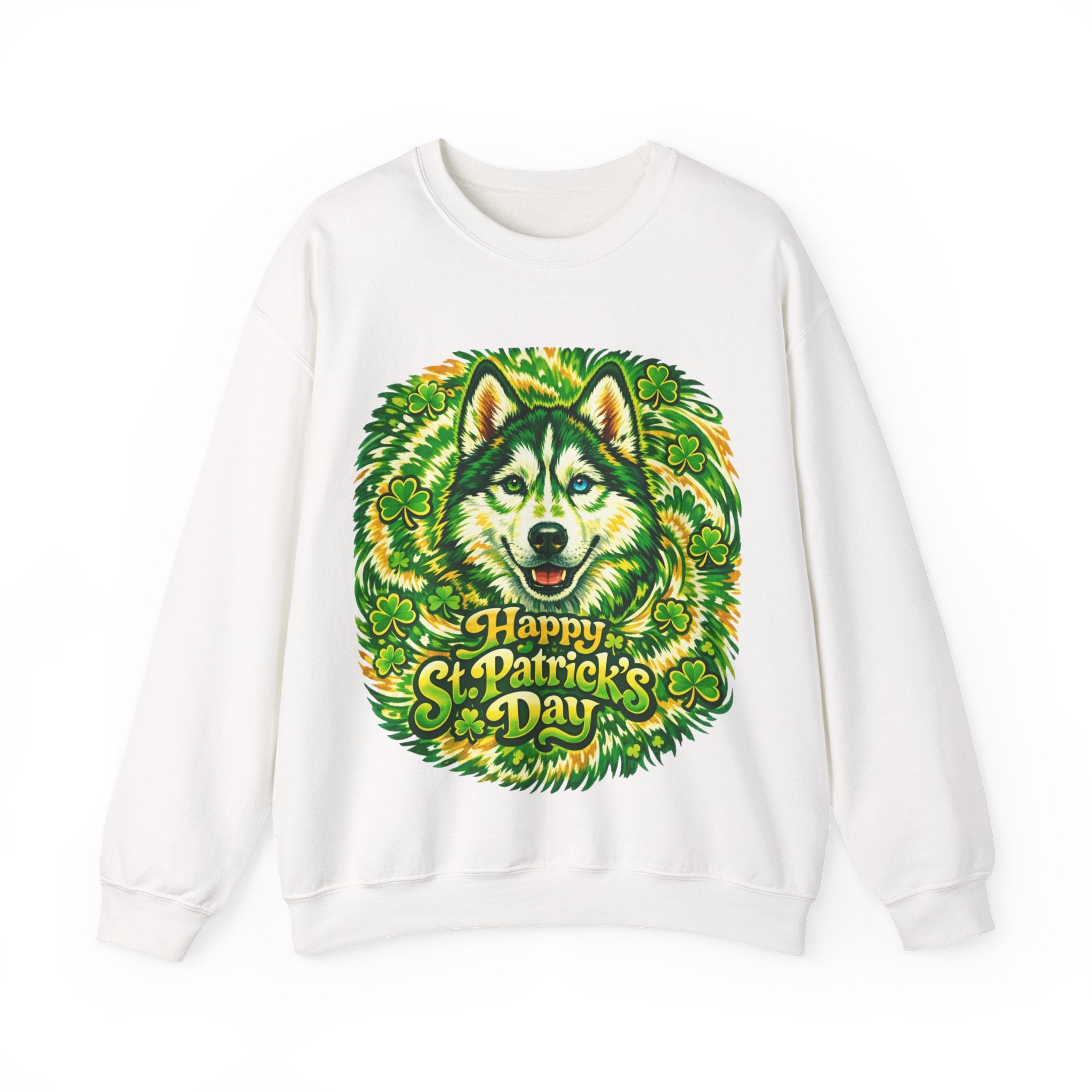 Siberian Husky - Graphic Crewneck Sweatshirt