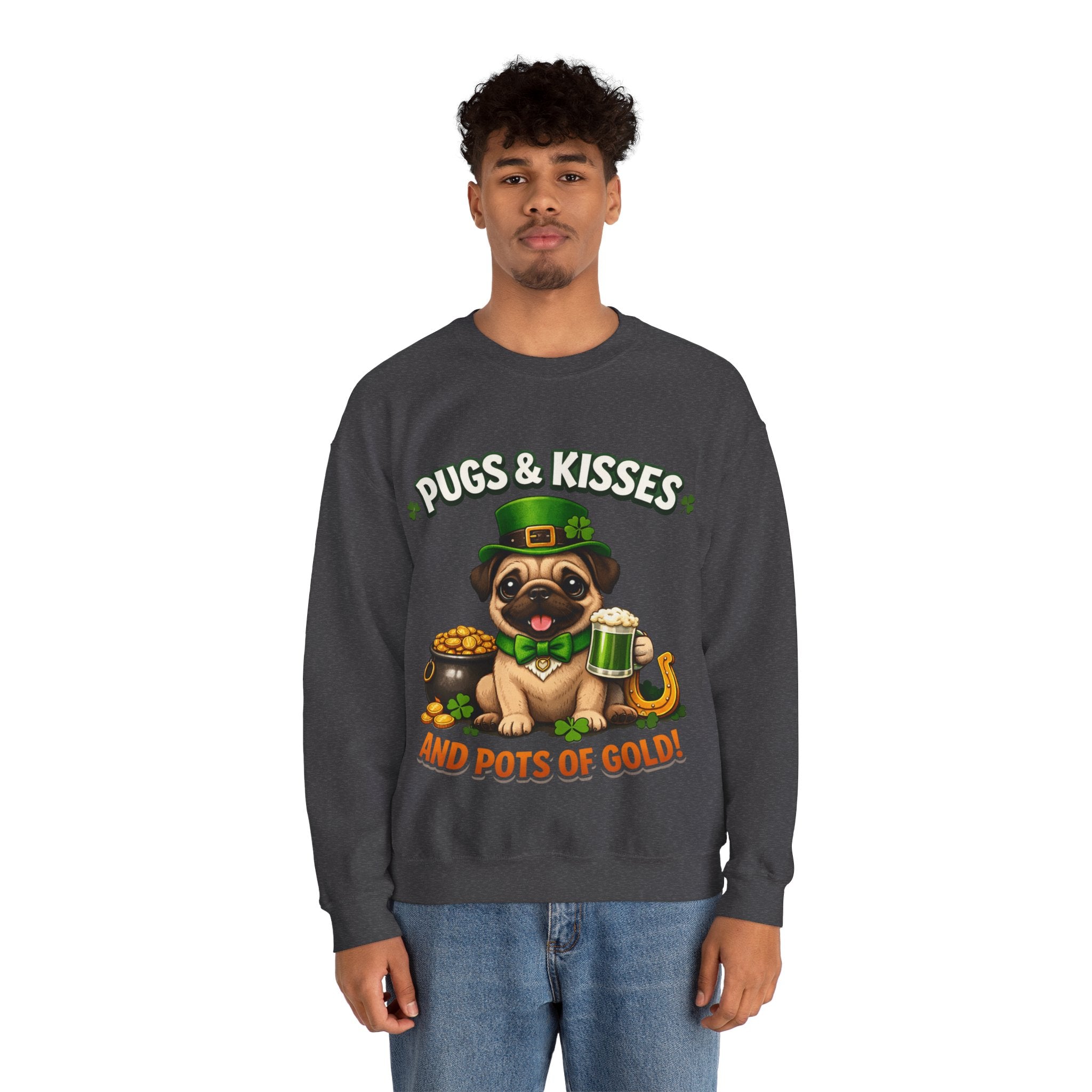 Pug - Graphic Crewneck Sweatshirt