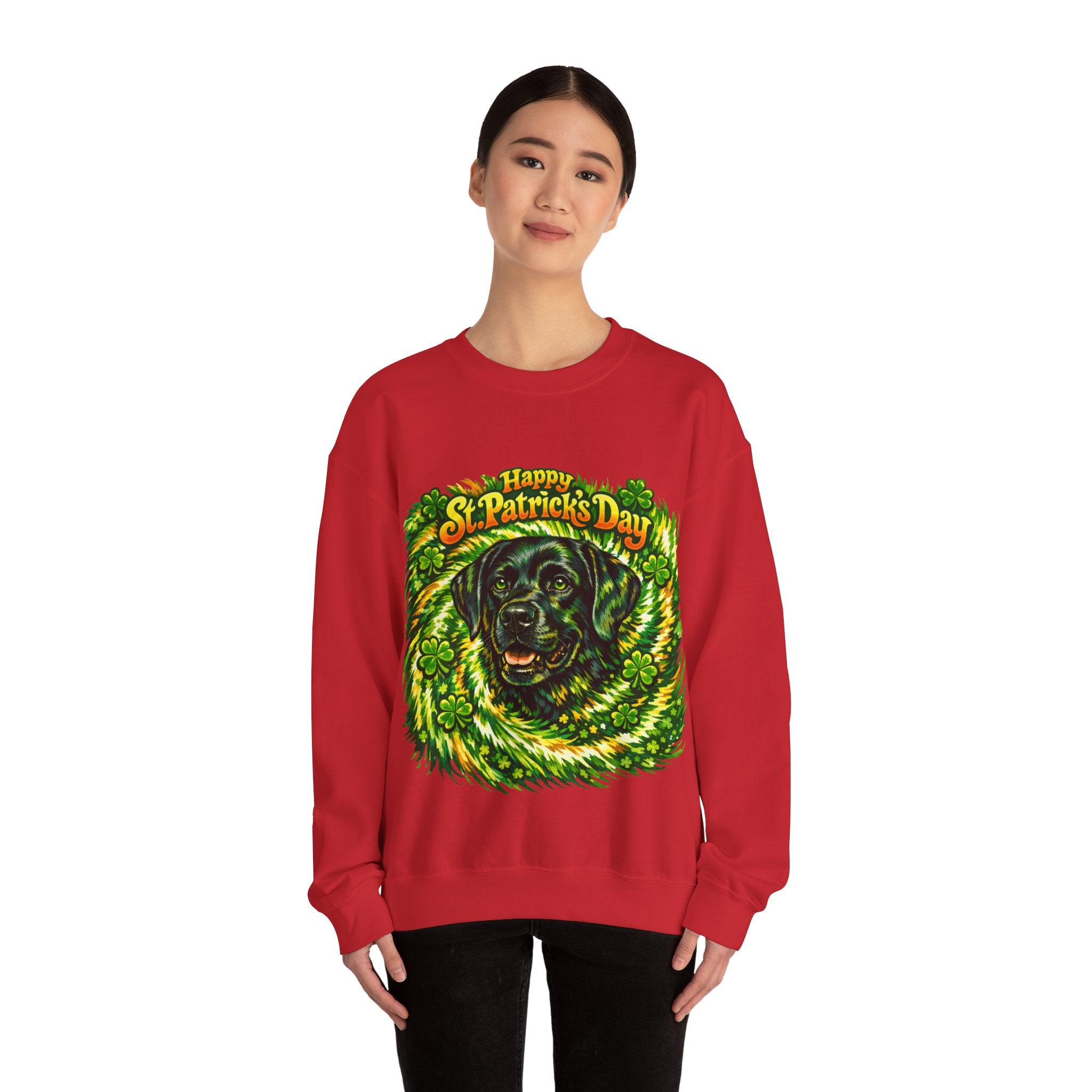 Black Labrador - Graphic Crewneck Sweatshirt