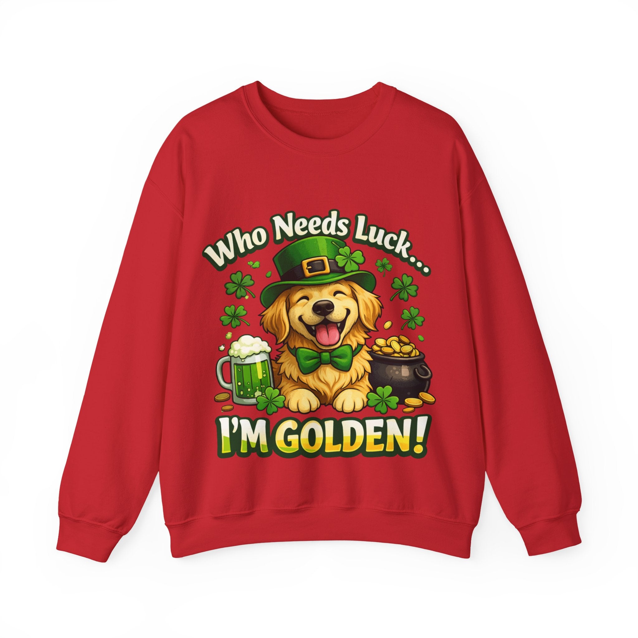 Golden Retriever - Graphic Crewneck Sweatshirt