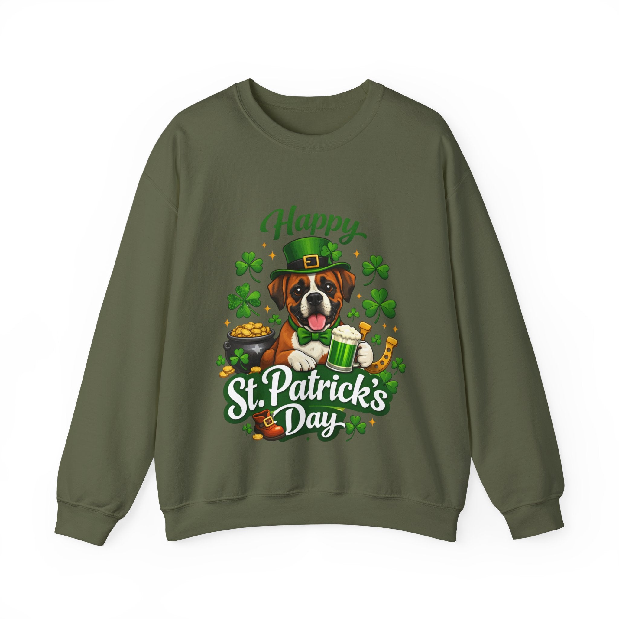 Boxer - Graphic Crewneck Sweatshirt