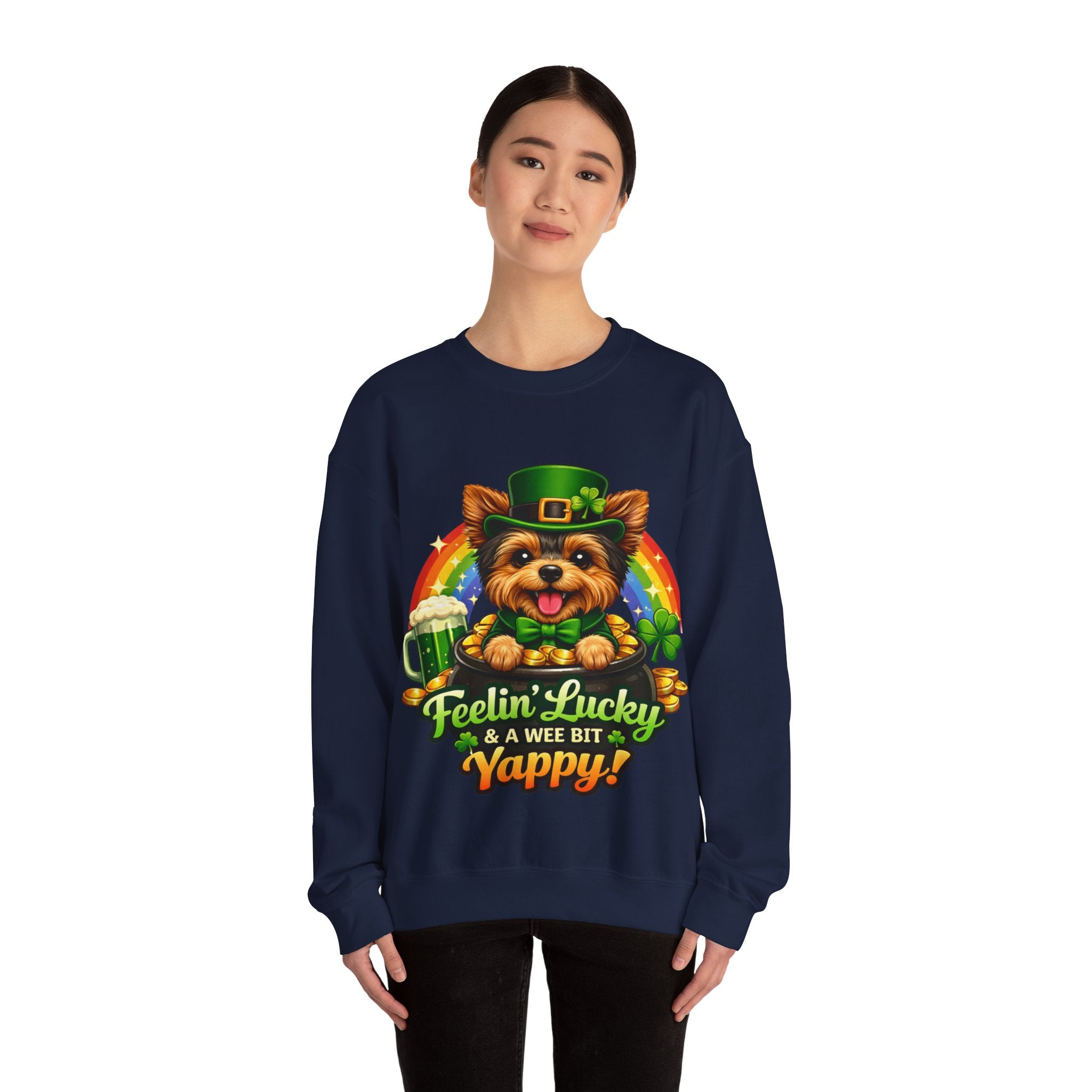 Yorkie - Graphic Crewneck Sweatshirt