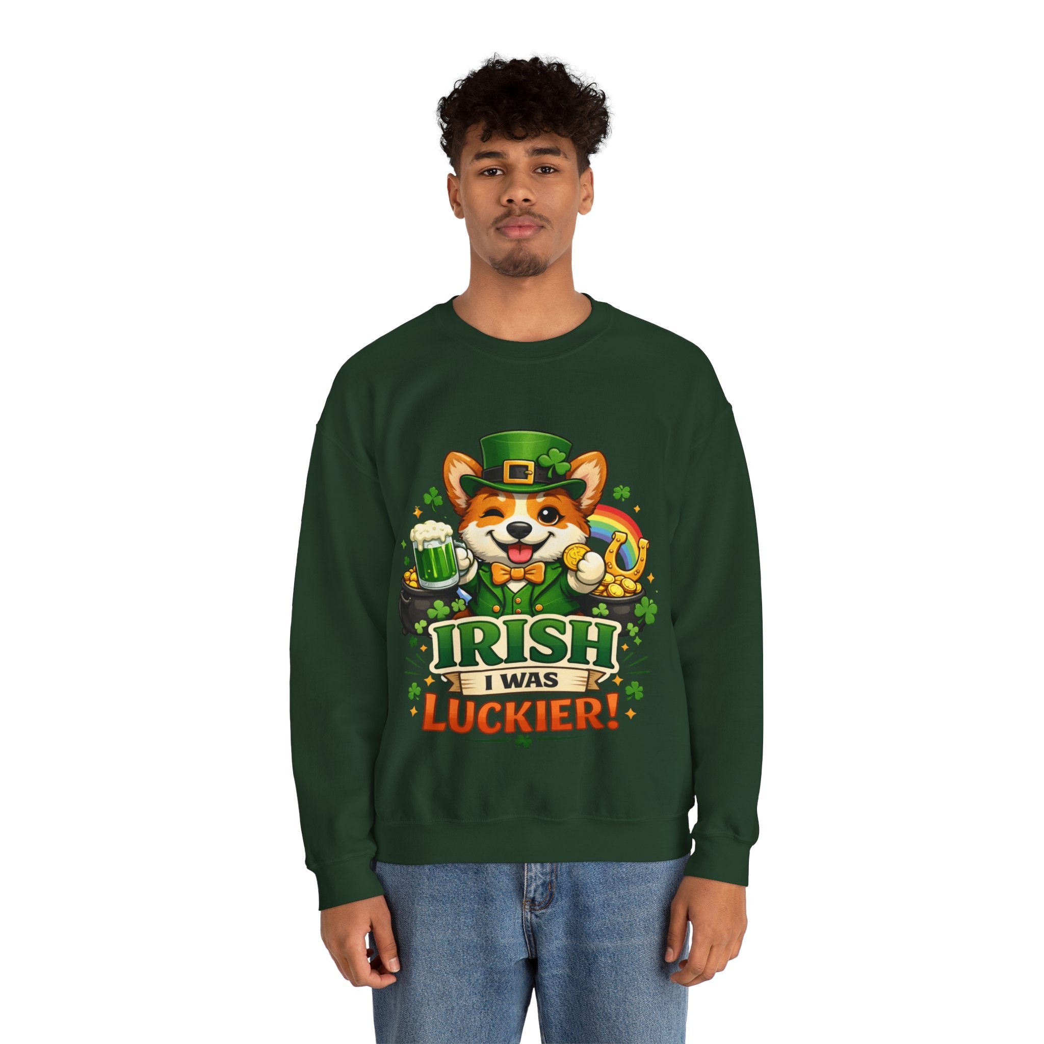 Corgi - Graphic Crewneck Sweatshirt