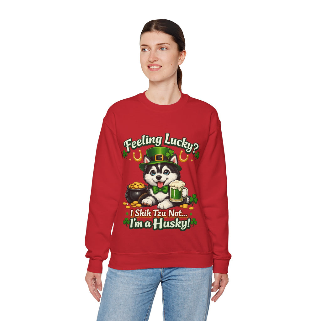 Siberian Husky - Graphic Crewneck Sweatshirt